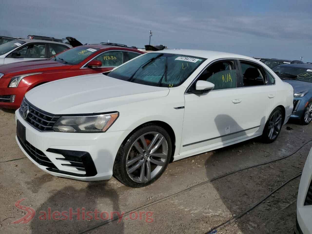 2017 VOLKSWAGEN PASSAT — VIN 1VWDT7A38HC072873