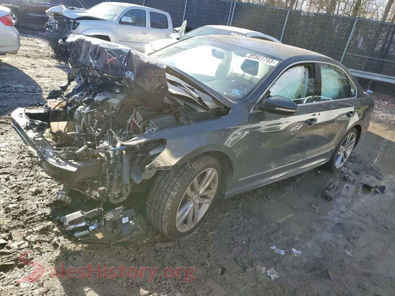 2017 VOLKSWAGEN PASSAT — VIN 1VWDT7A3XHC039065