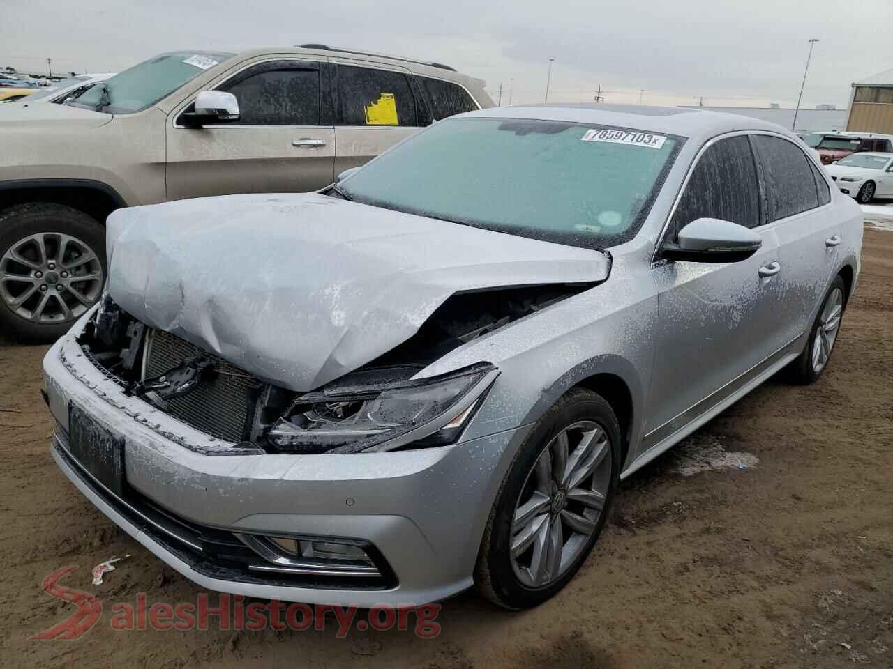 2017 VOLKSWAGEN PASSAT — VIN 1VWGT7A36HC073193