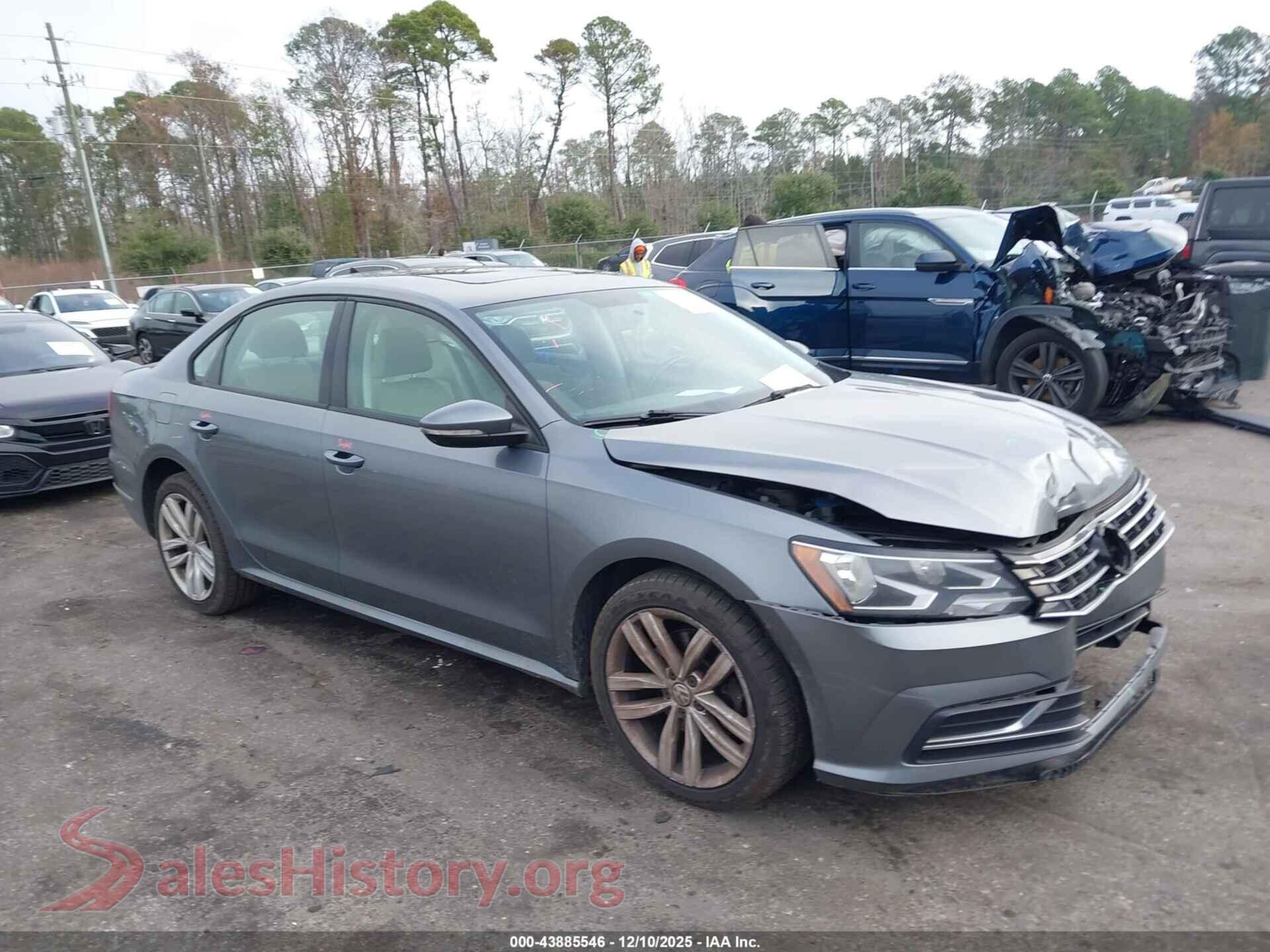 2019 VOLKSWAGEN PASSAT — VIN 1VWLA7A31KC006173