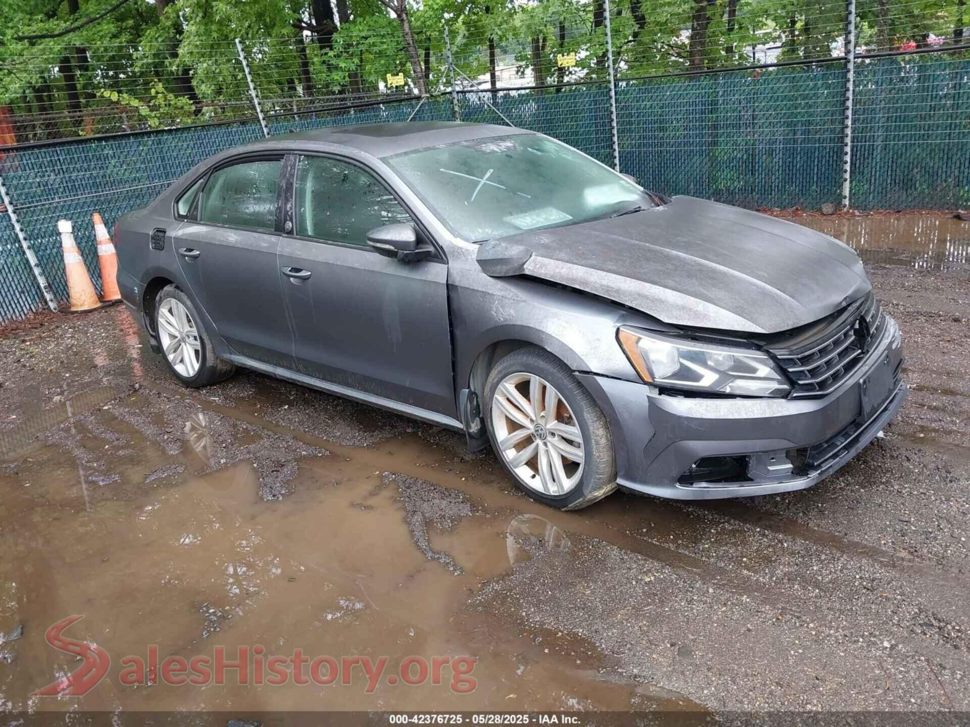 2019 VOLKSWAGEN PASSAT — VIN 1VWLA7A3XKC007449