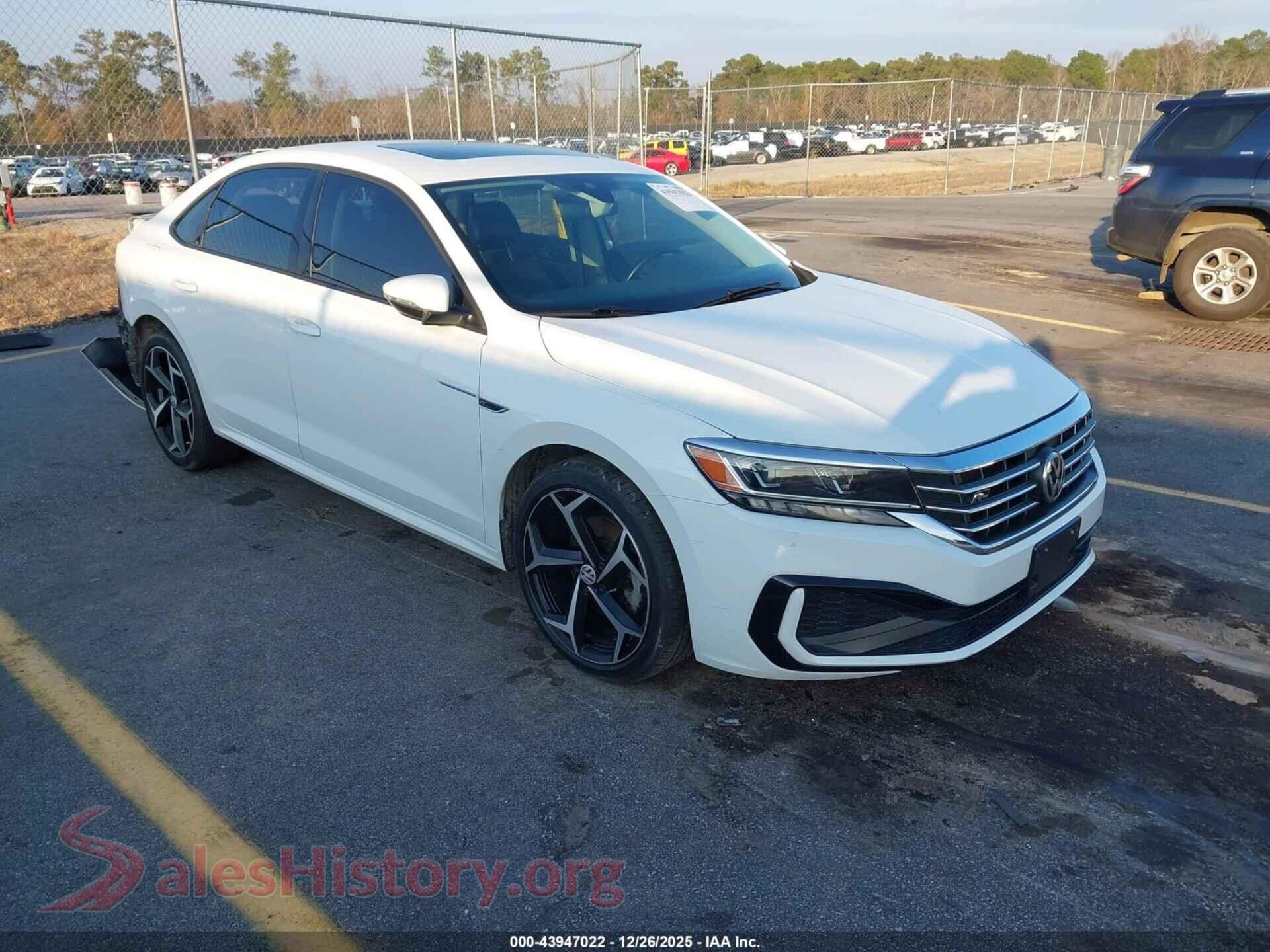 2020 VOLKSWAGEN PASSAT — VIN 1VWMA7A30LC002007