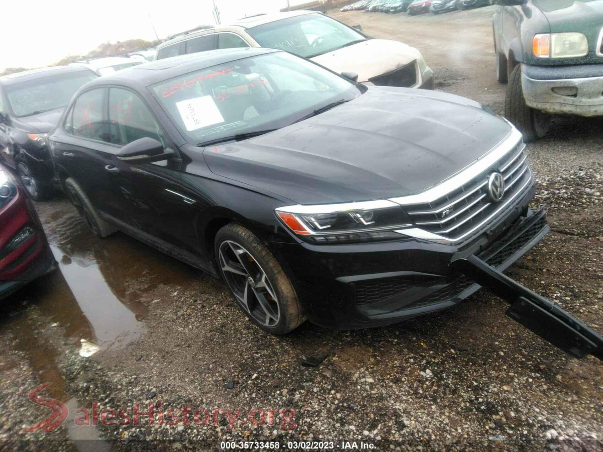 2020 VOLKSWAGEN PASSAT — VIN 1VWMA7A38LC025602