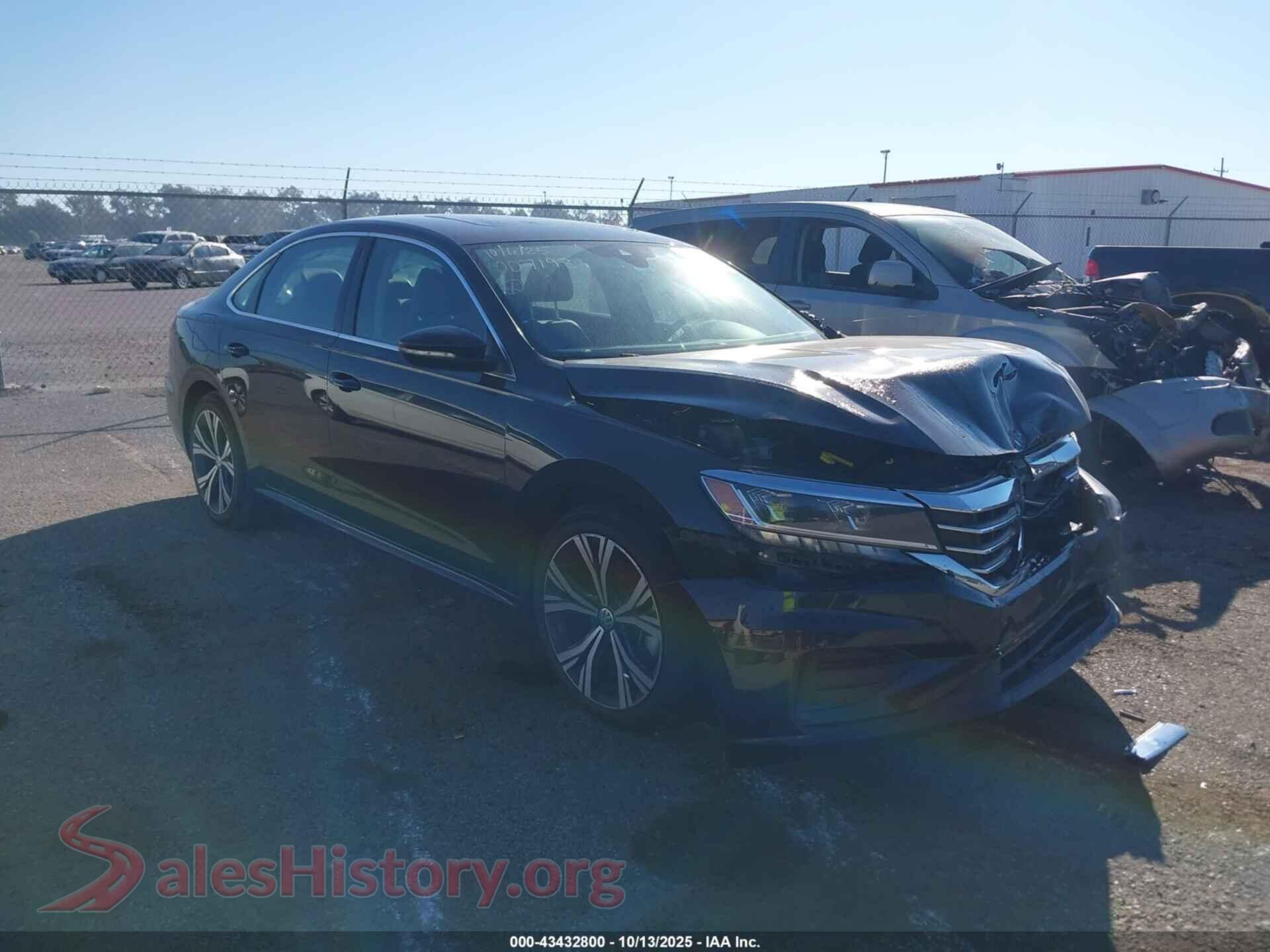 2022 VOLKSWAGEN PASSAT — VIN 1VWSA7A30NC007198