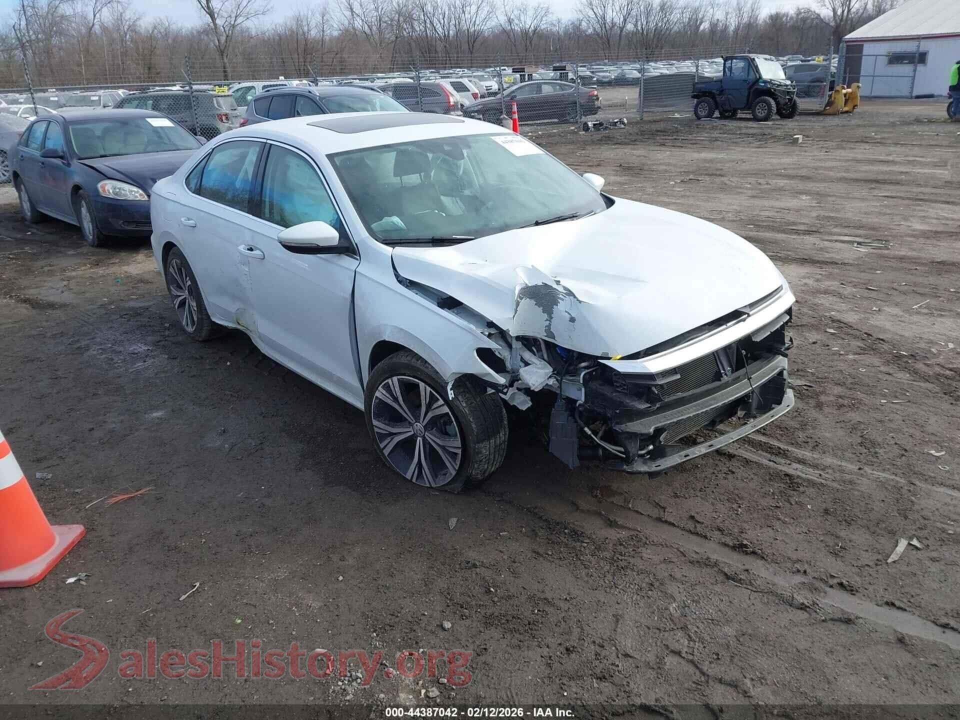 2022 VOLKSWAGEN PASSAT — VIN 1VWSA7A32NC003184