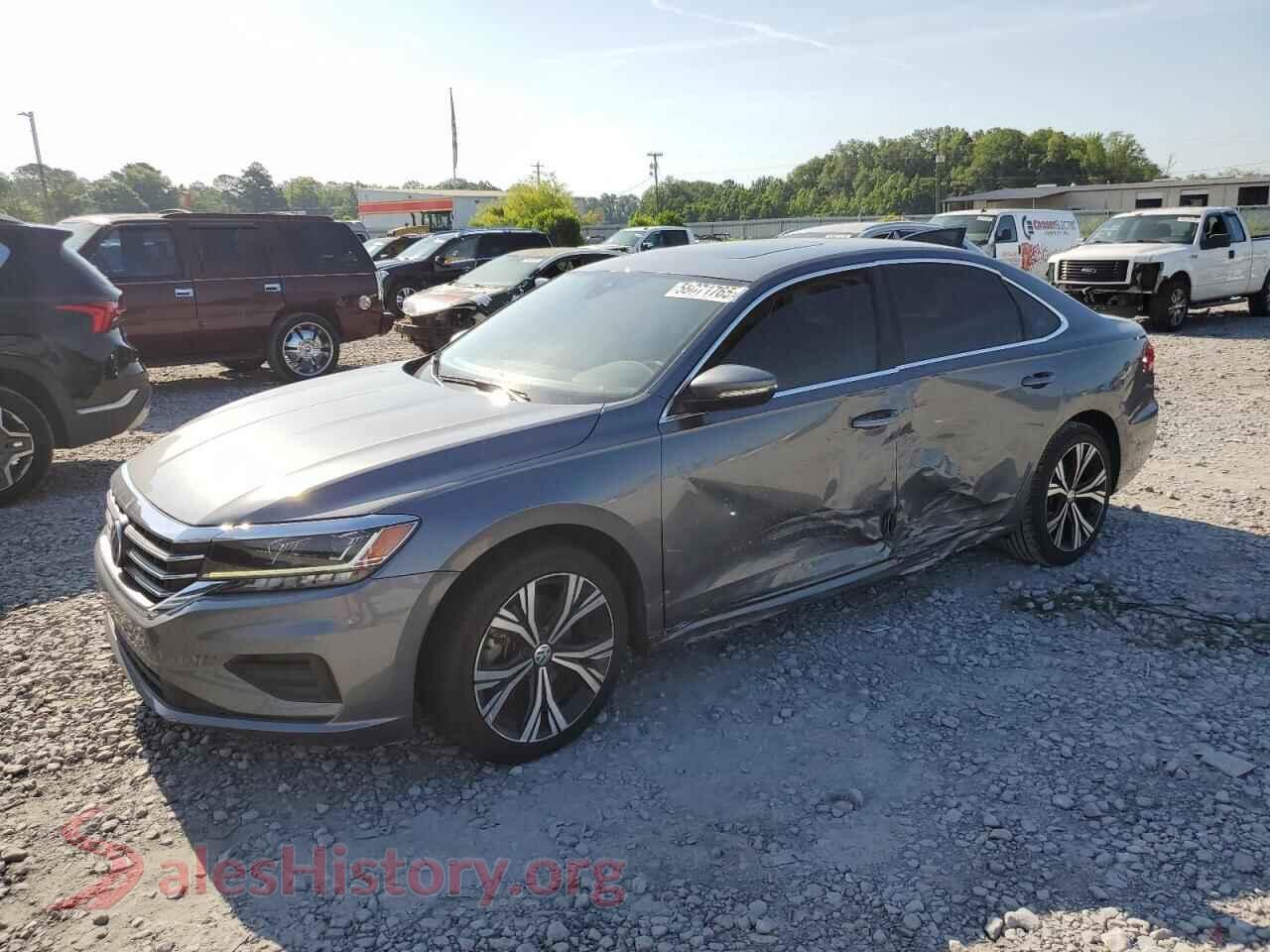 2021 VOLKSWAGEN PASSAT — VIN 1VWSA7A33MC005167