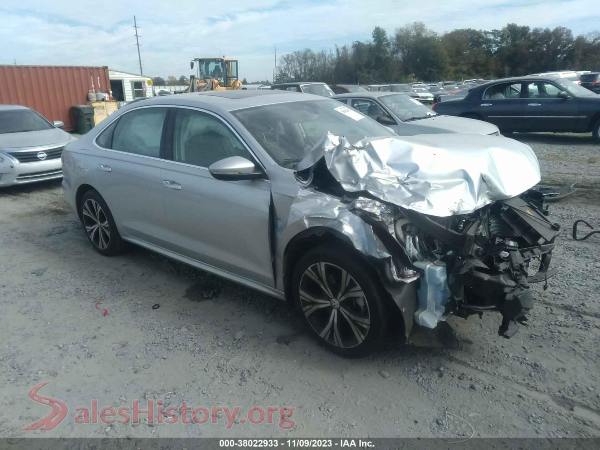 2021 VOLKSWAGEN PASSAT — VIN 1VWSA7A33MC005816