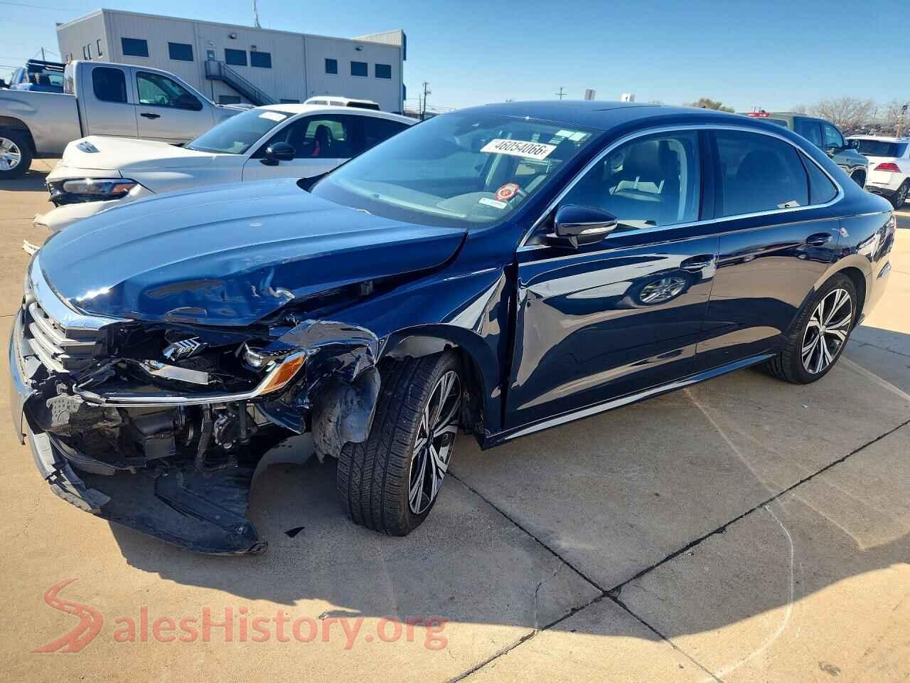 2021 VOLKSWAGEN PASSAT — VIN 1VWSA7A34MC004061