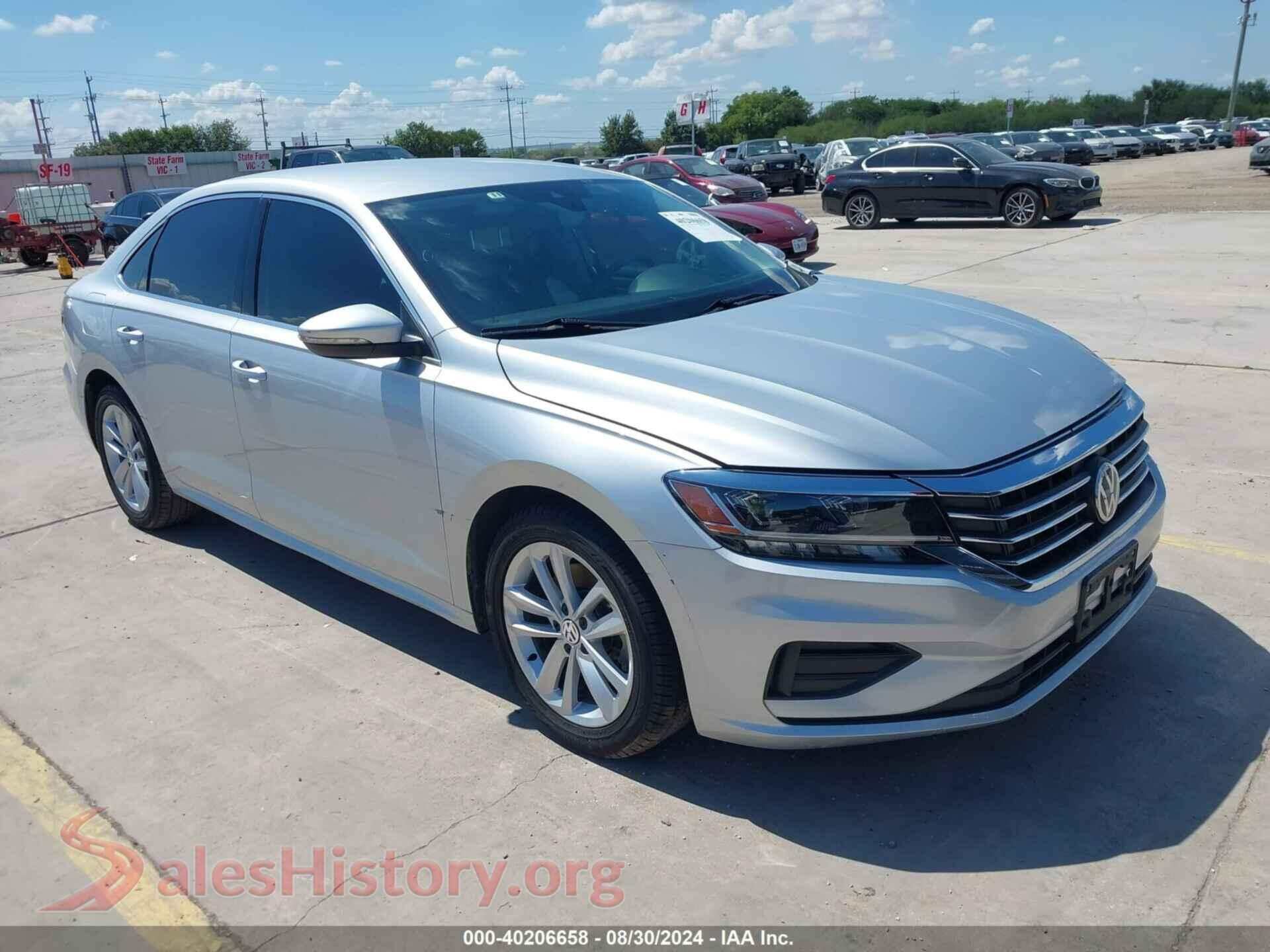 2020 VOLKSWAGEN PASSAT — VIN 1VWSA7A35LC014676