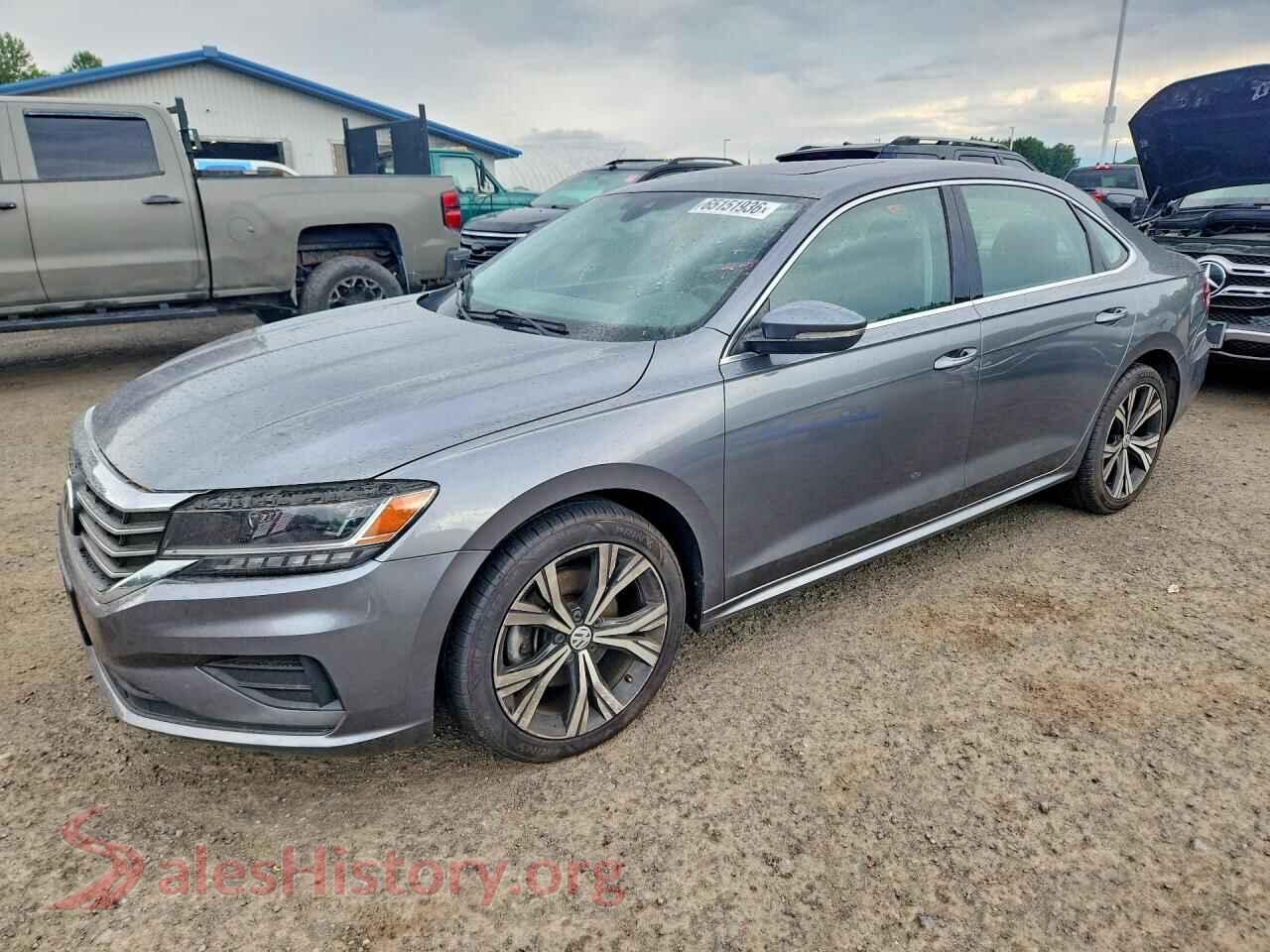 2021 VOLKSWAGEN PASSAT — VIN 1VWSA7A36MC003137