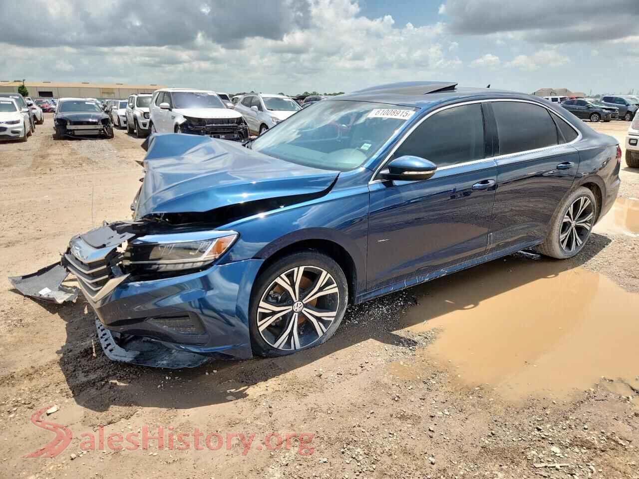 2021 VOLKSWAGEN PASSAT — VIN 1VWSA7A36MC017779