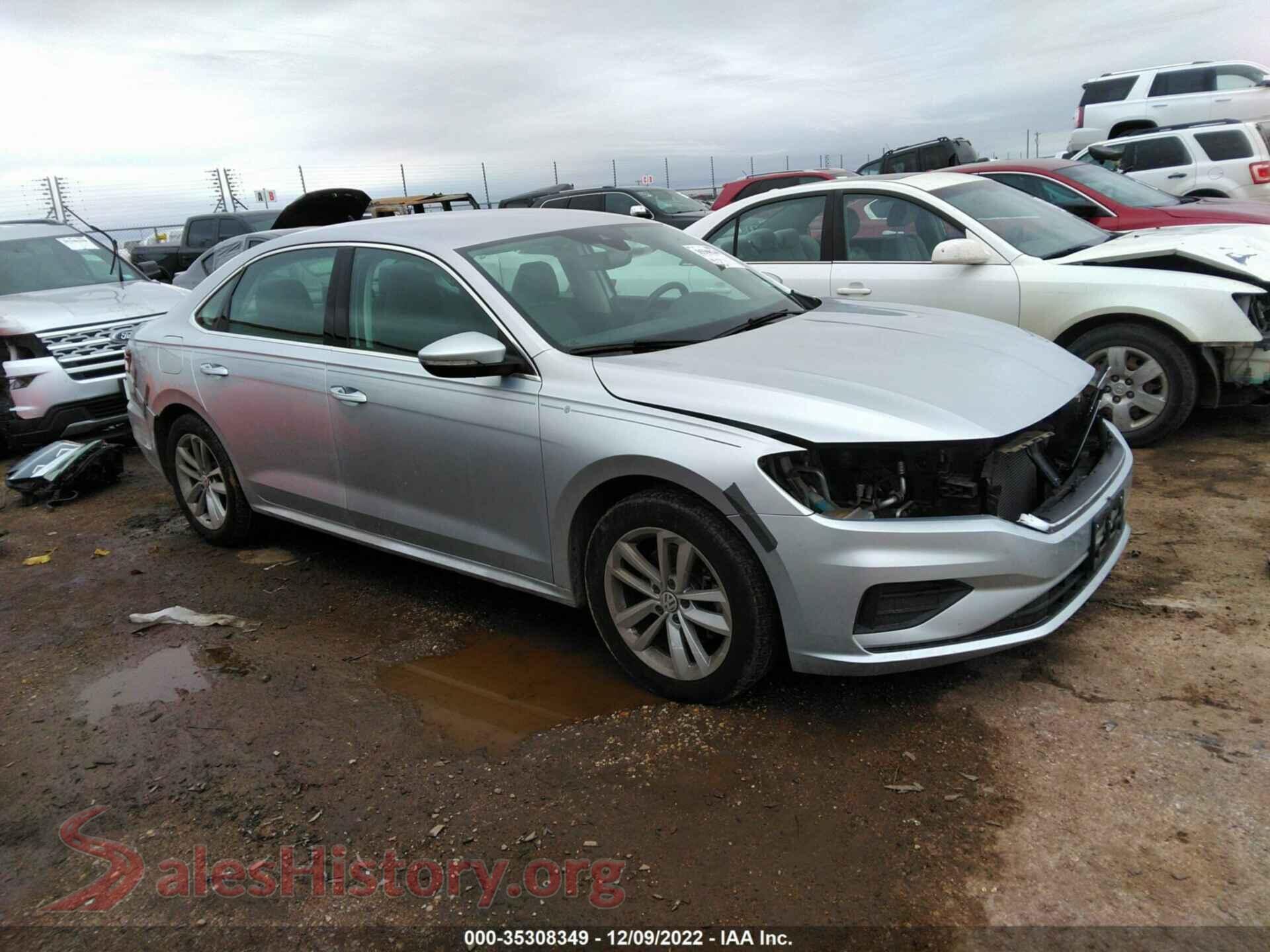 2020 VOLKSWAGEN PASSAT — VIN 1VWSA7A3XLC020697