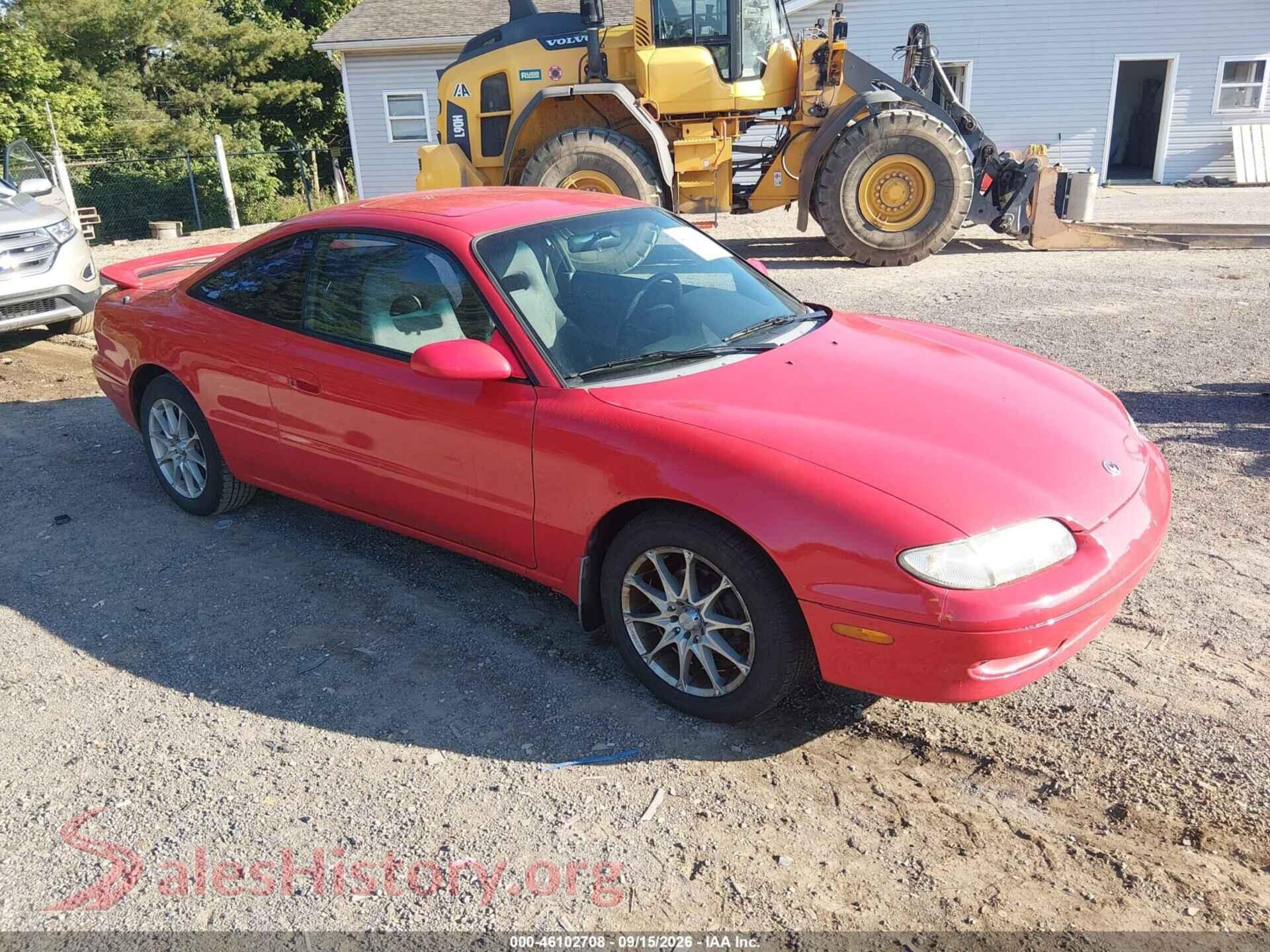 1993 MAZDA MX-6 — VIN 1YVGE31A4P5230544