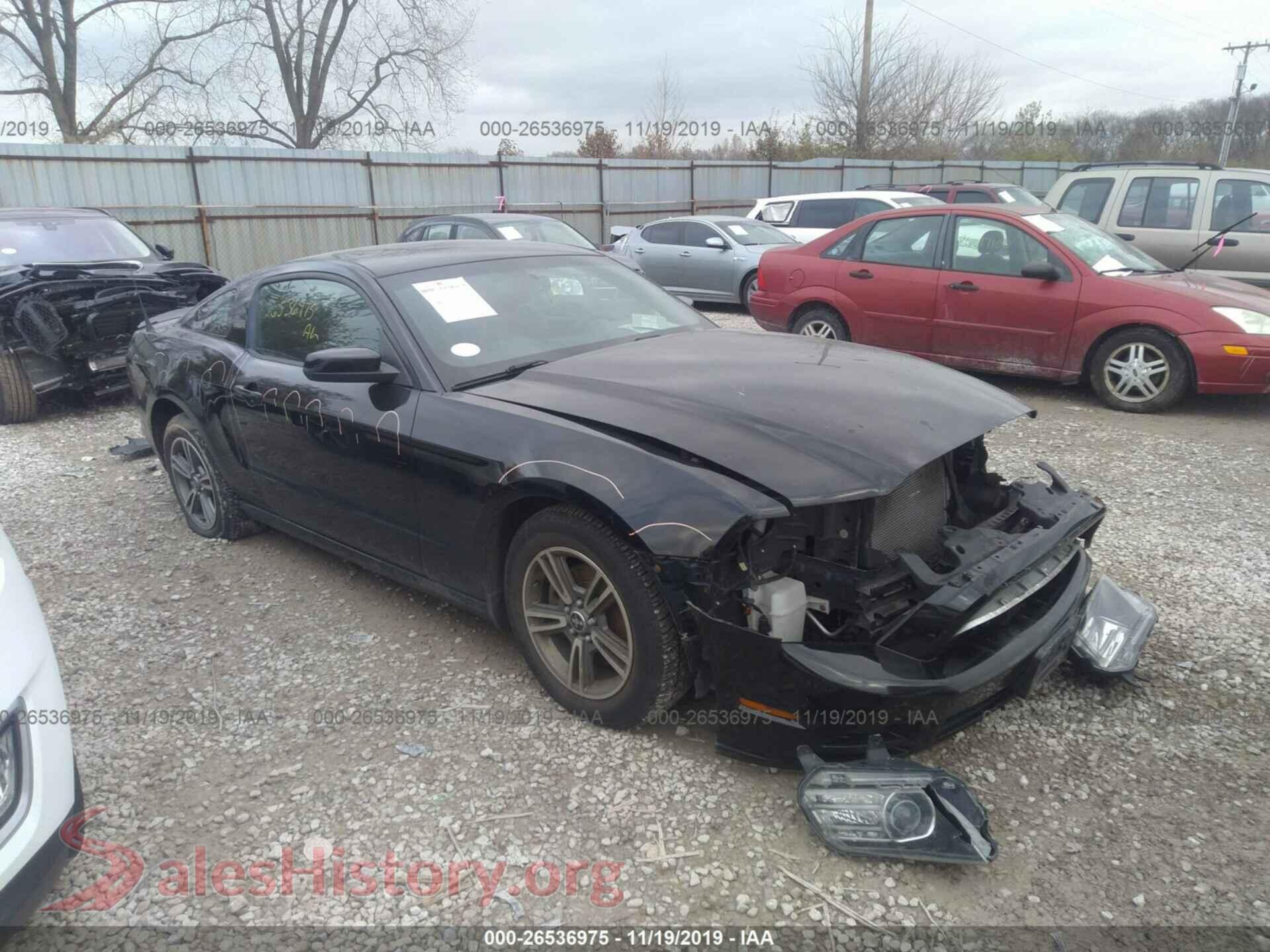2013 FORD MUSTANG — VIN 1ZVBP8AM3D5236619