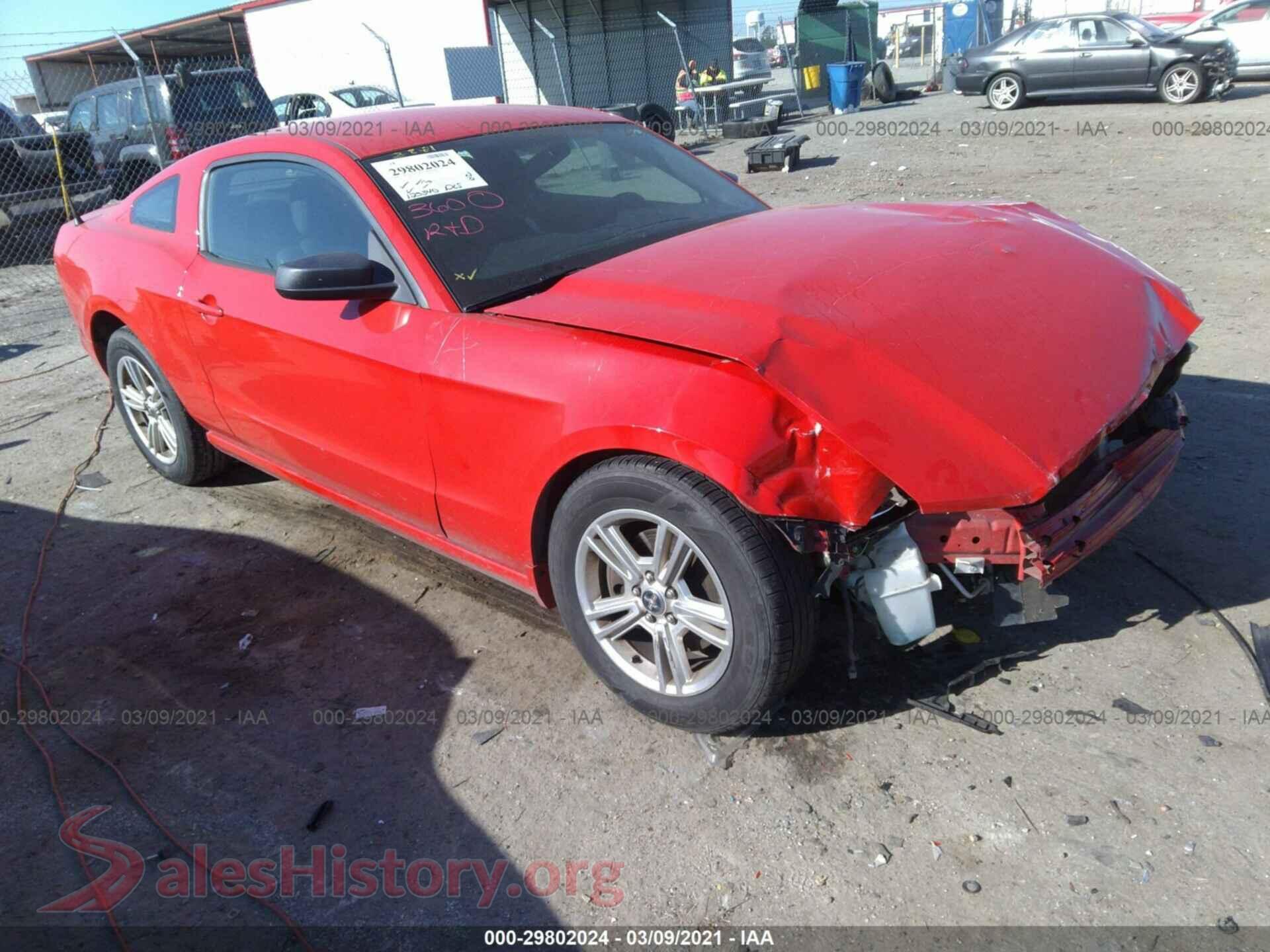 2014 FORD MUSTANG — VIN 1ZVBP8AM3E5330226