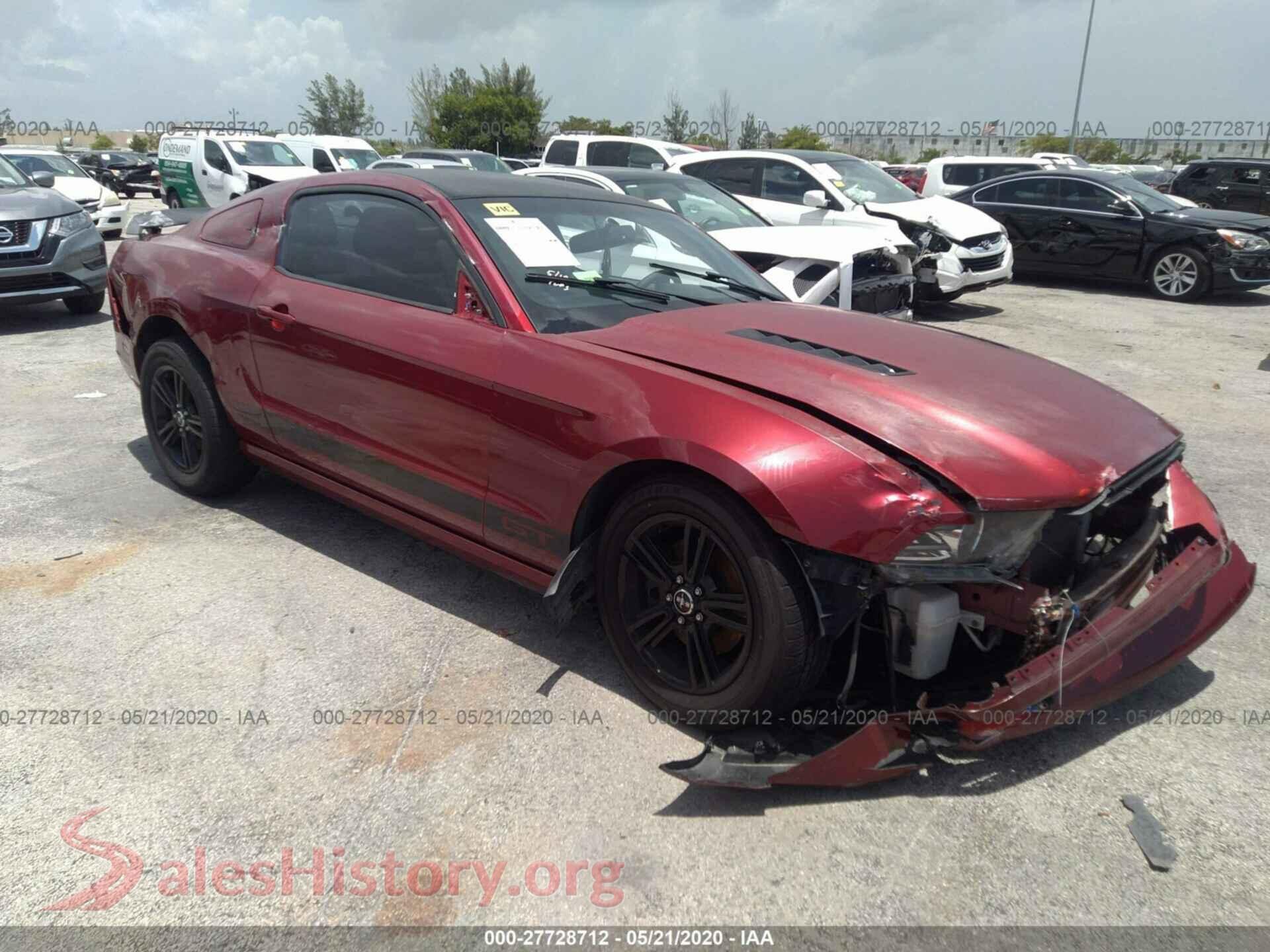 2014 FORD MUSTANG — VIN 1ZVBP8AMXE5251085