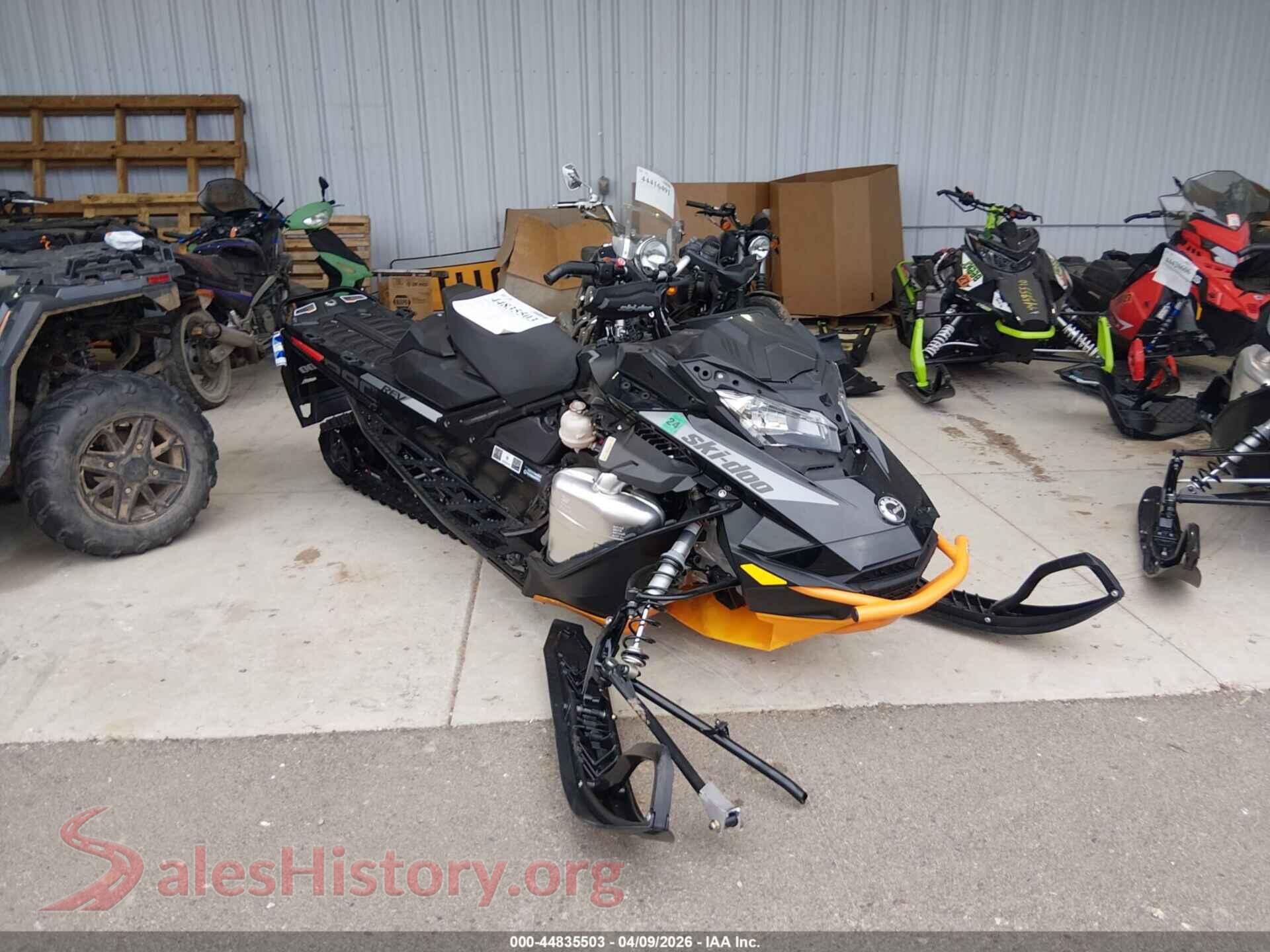2019 SKI-DOO RENEGADE 600 — VIN 2BPSUJKA4KV000382