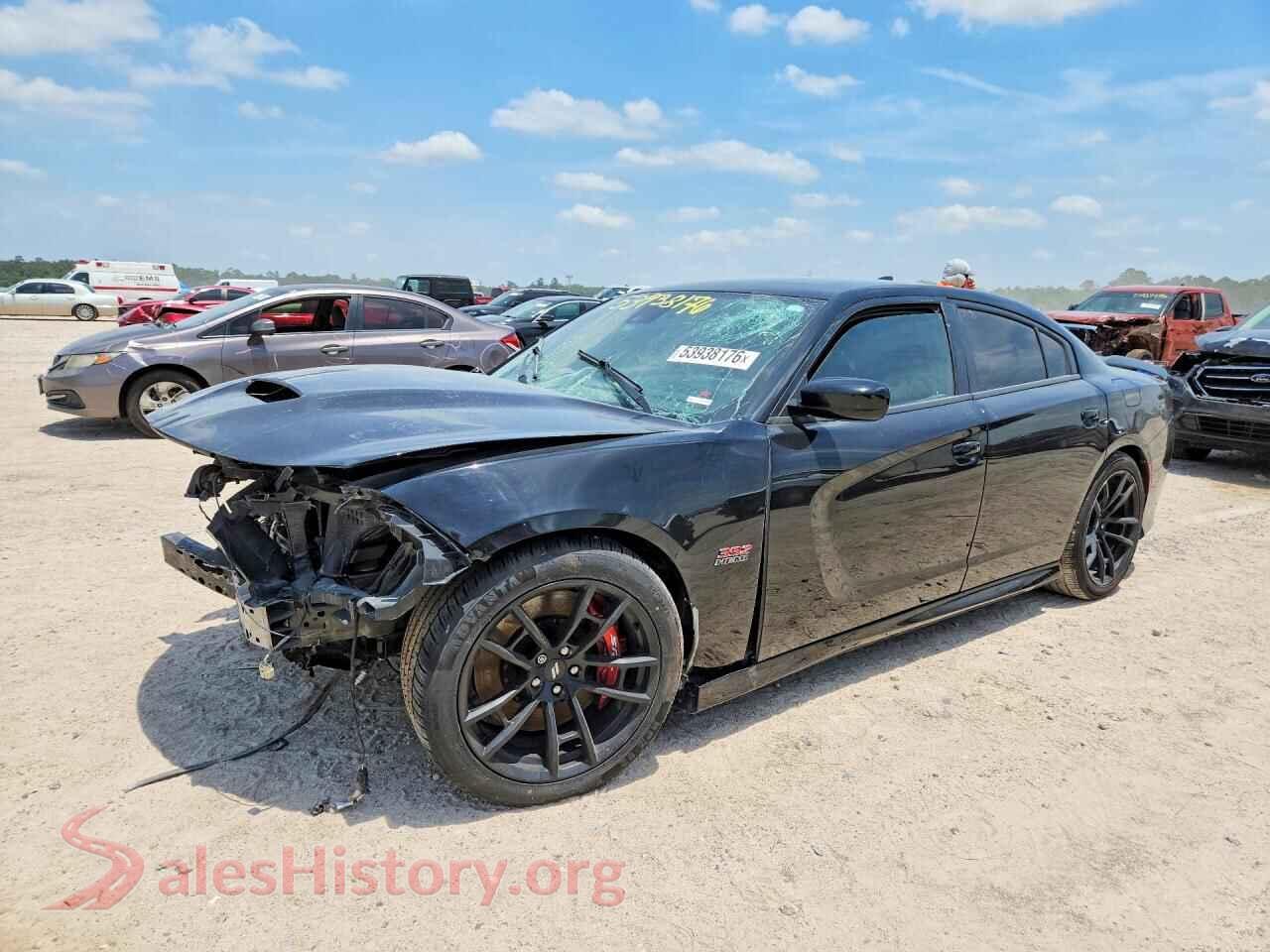 2022 DODGE CHARGER — VIN 2C3CDXGJ1NH136038
