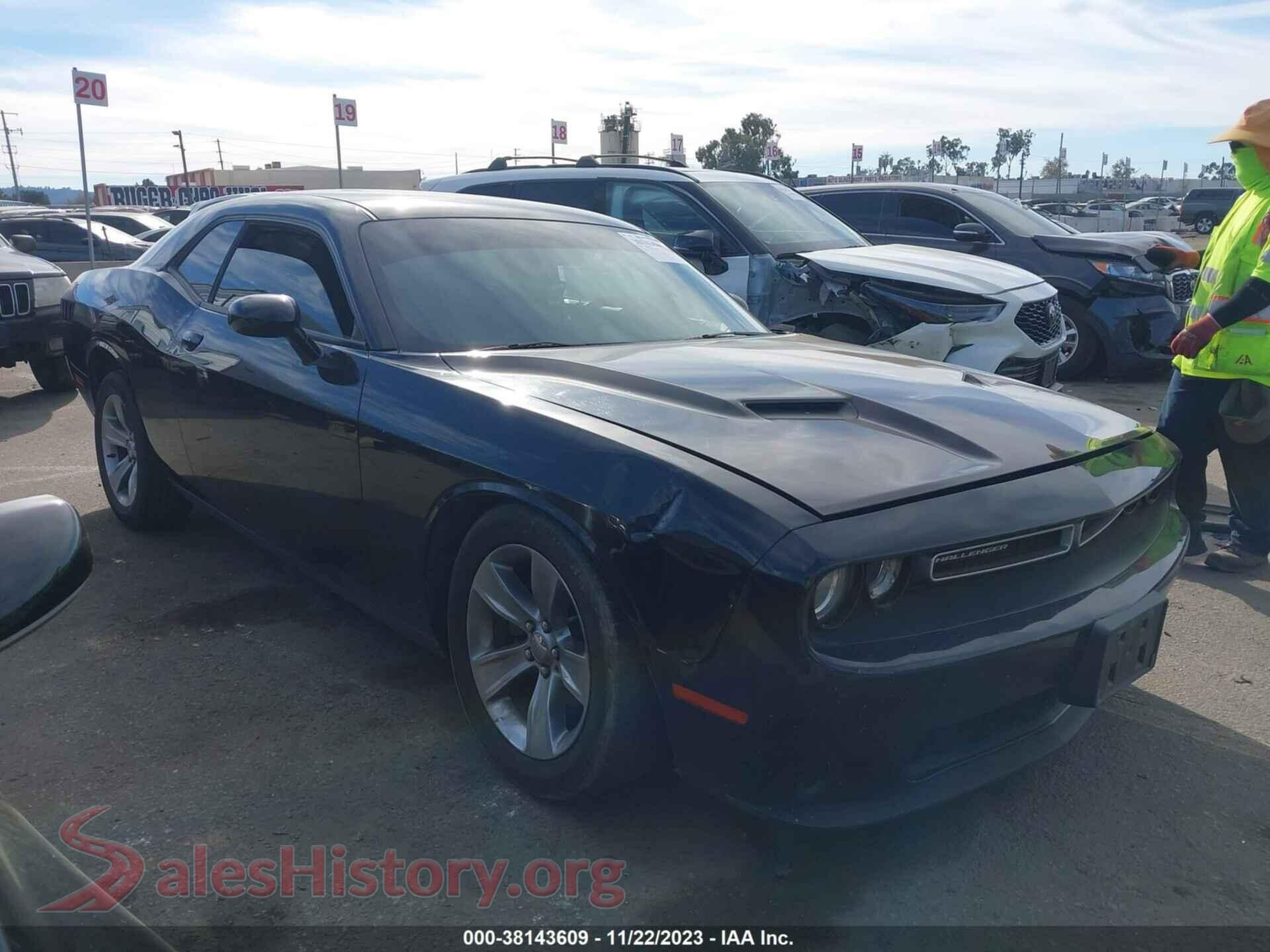 2016 DODGE CHALLENGER — VIN 2C3CDZAG0GH107805
