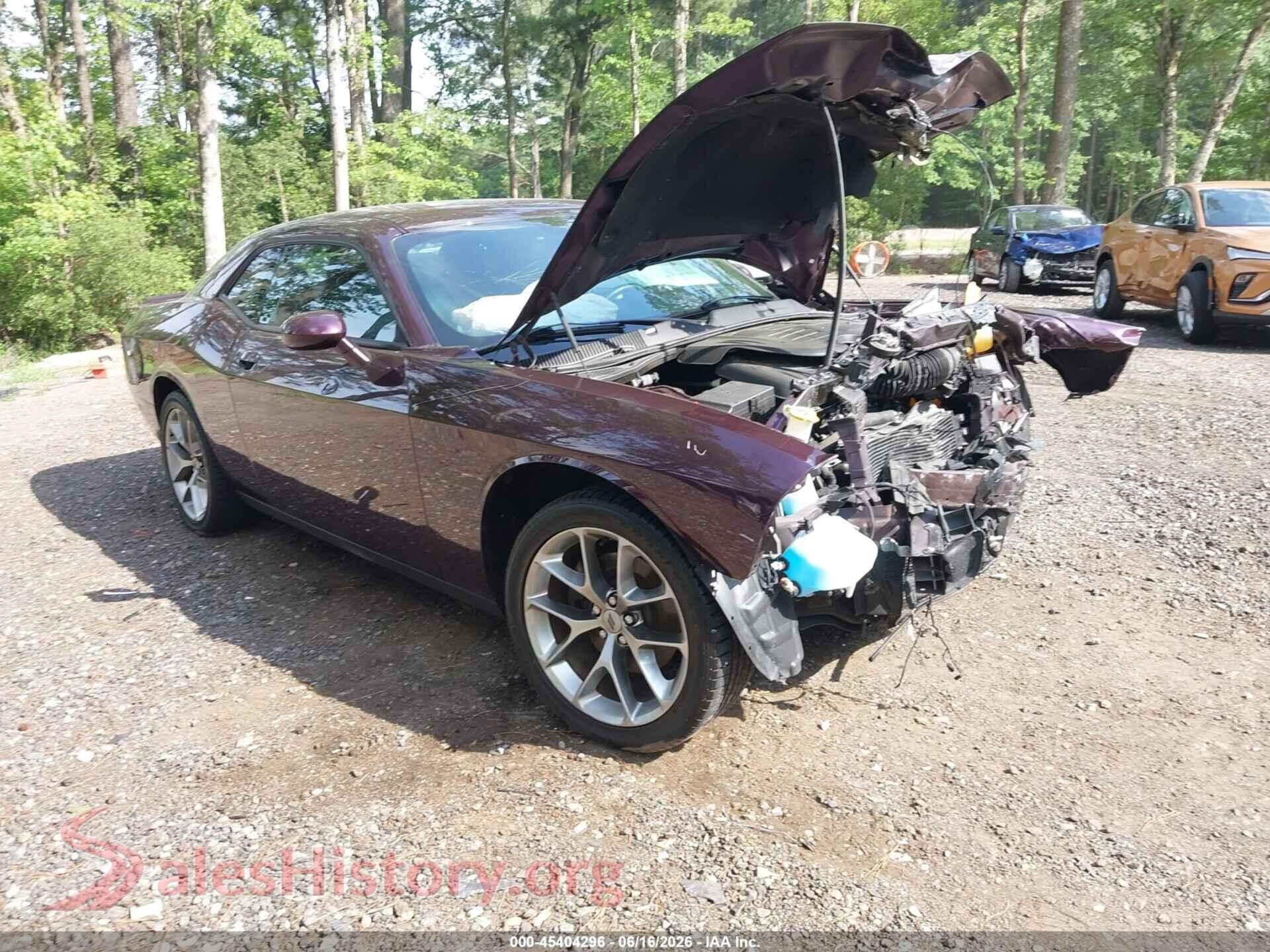 2021 DODGE CHALLENGER — VIN 2C3CDZAG4MH508009