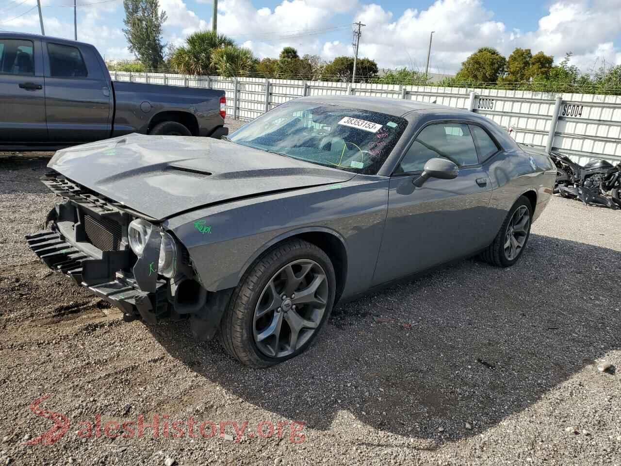 2017 DODGE CHALLENGER — VIN 2C3CDZAG5HH554342