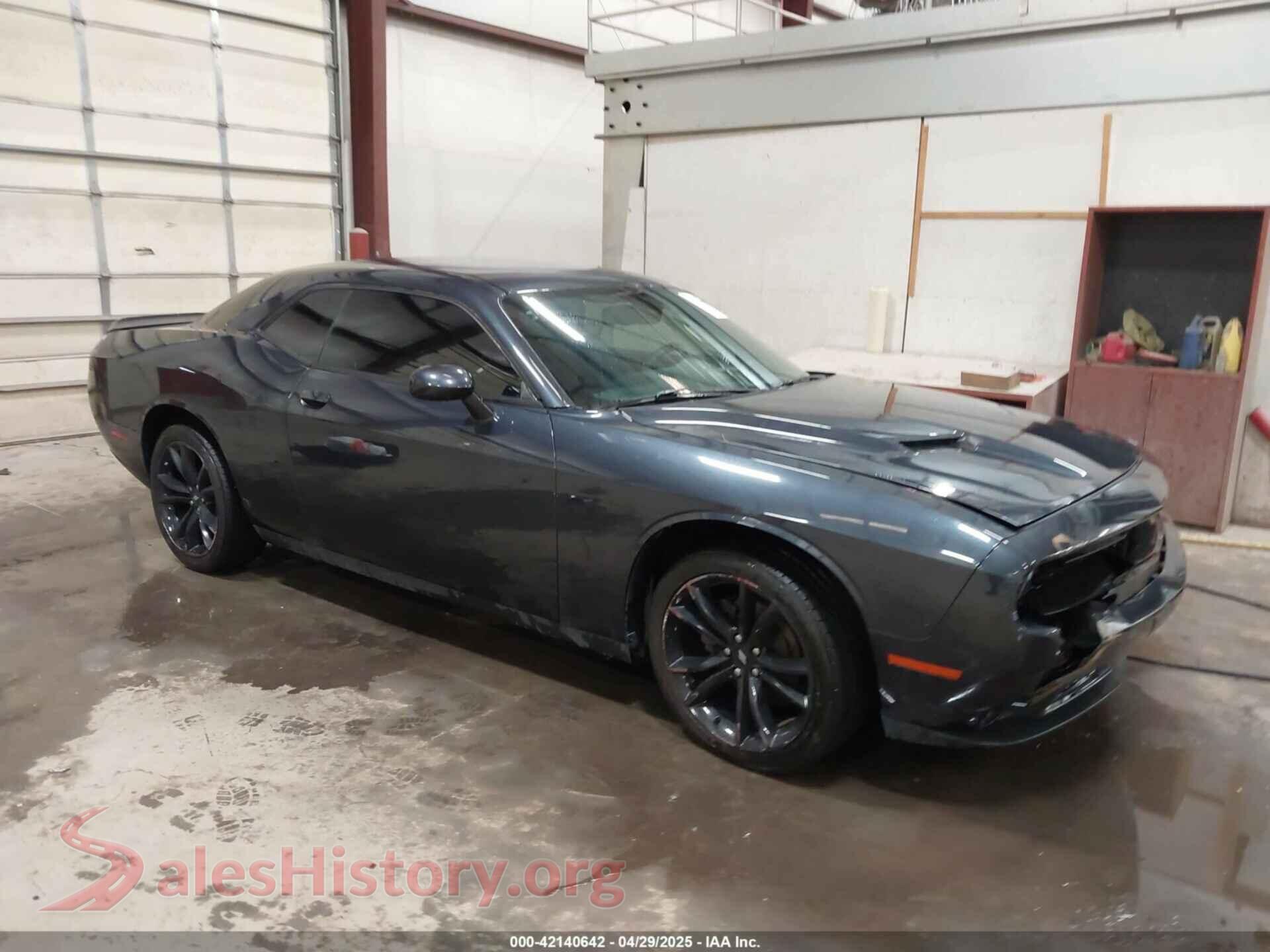 2018 DODGE CHALLENGER — VIN 2C3CDZAG7JH124222