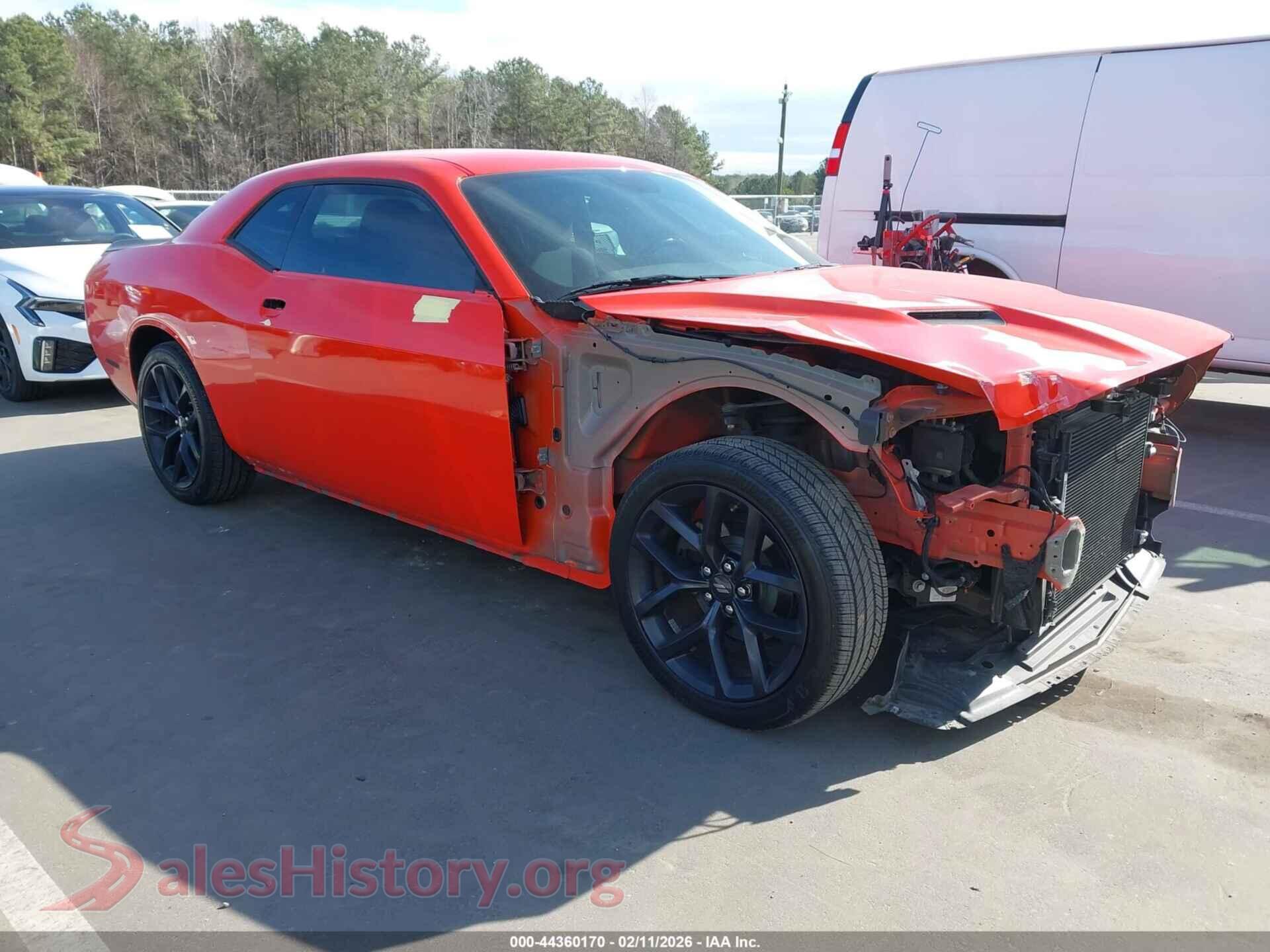 2020 DODGE CHALLENGER — VIN 2C3CDZAGXLH146542