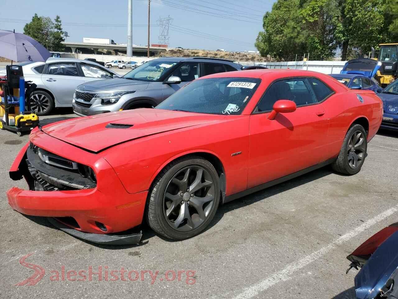 2015 DODGE CHALLENGER — VIN 2C3CDZAT2FH737093