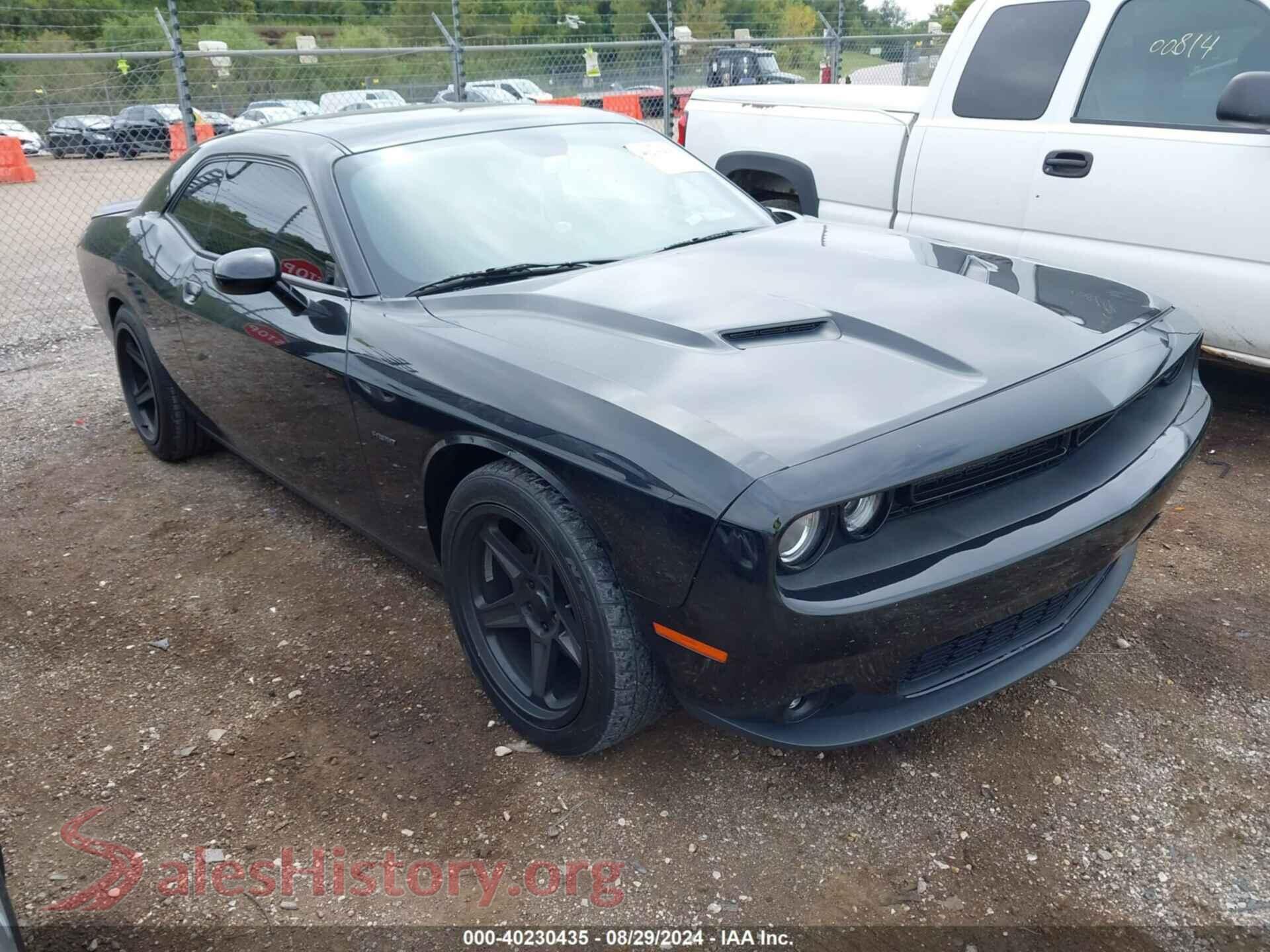 2018 DODGE CHALLENGER — VIN 2C3CDZBT6JH246727