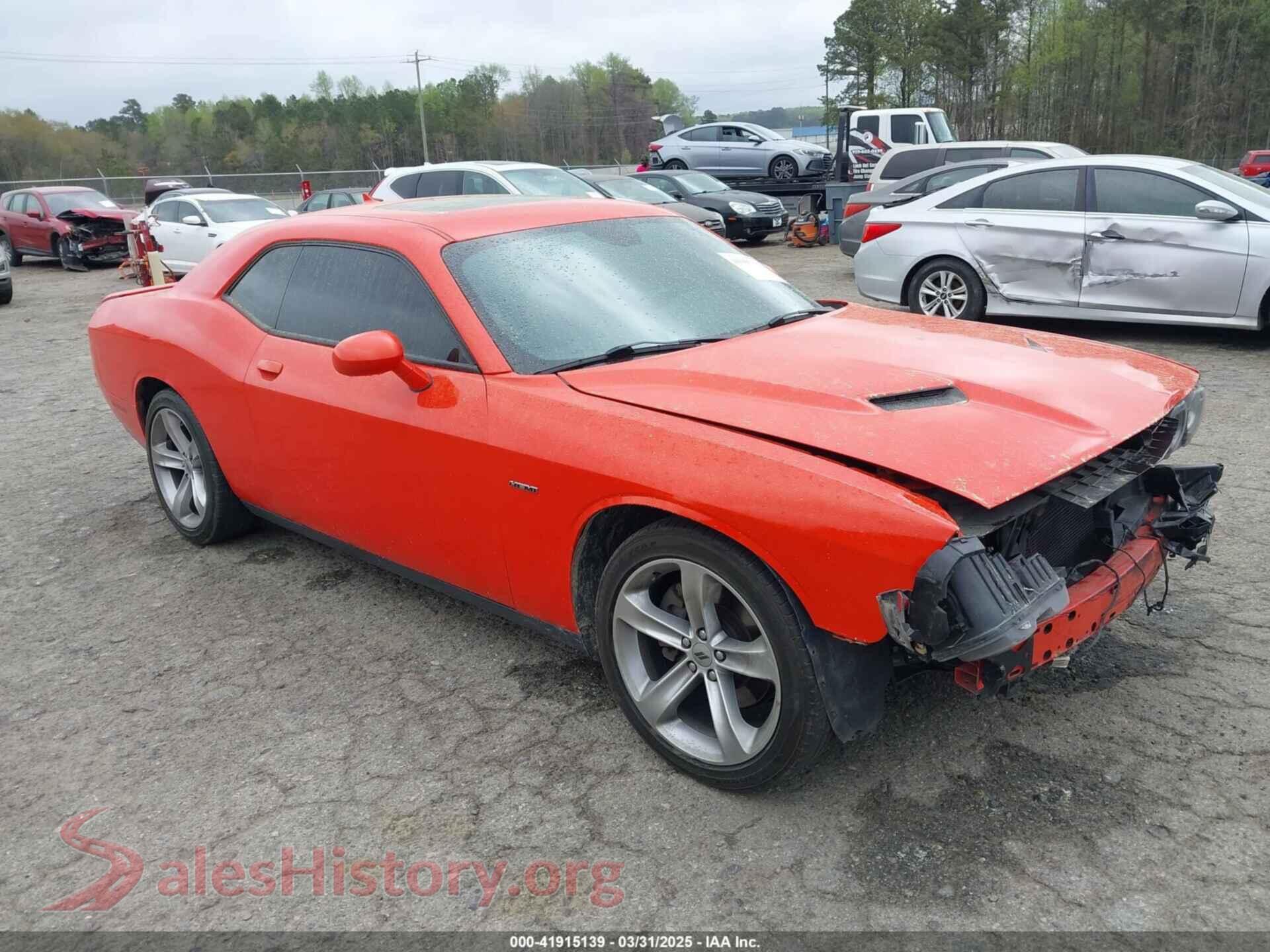 2017 DODGE CHALLENGER — VIN 2C3CDZBT9HH656206