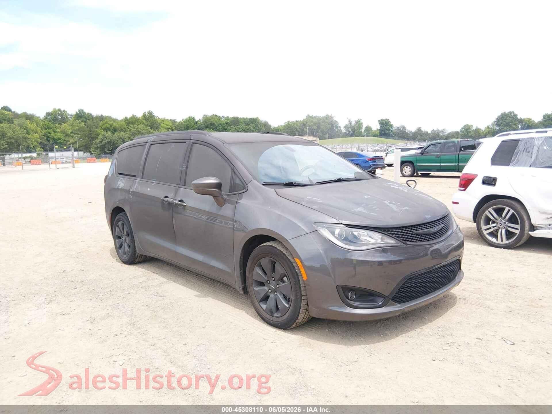2020 CHRYSLER PACIFICA HYBRID — VIN 2C4RC1L76LR224493