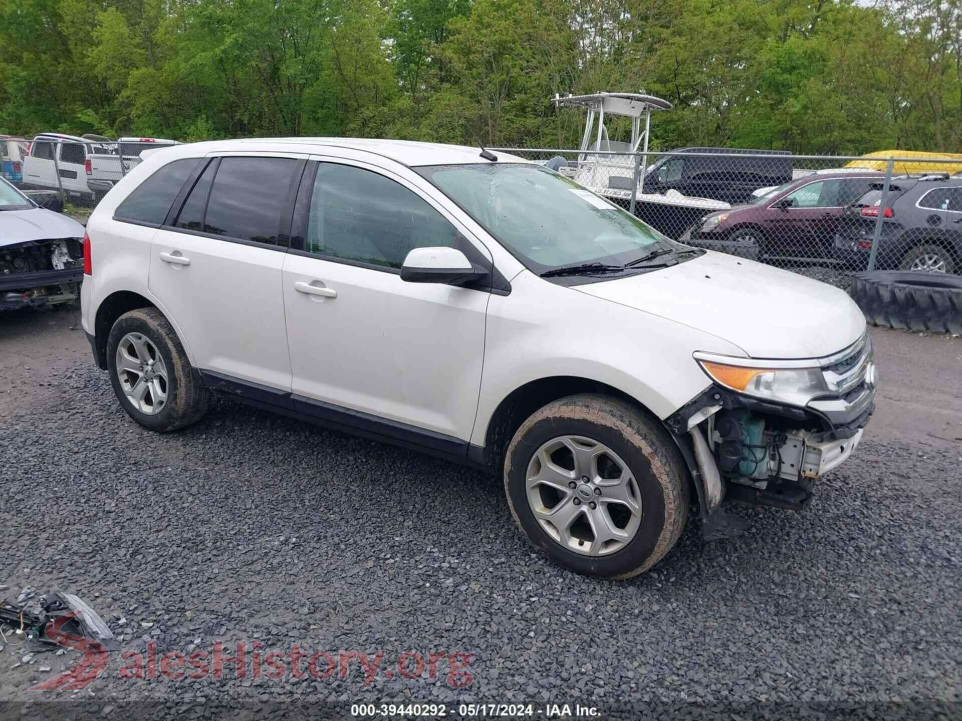 2013 FORD EDGE — VIN 2FMDK4JC3DBE01750