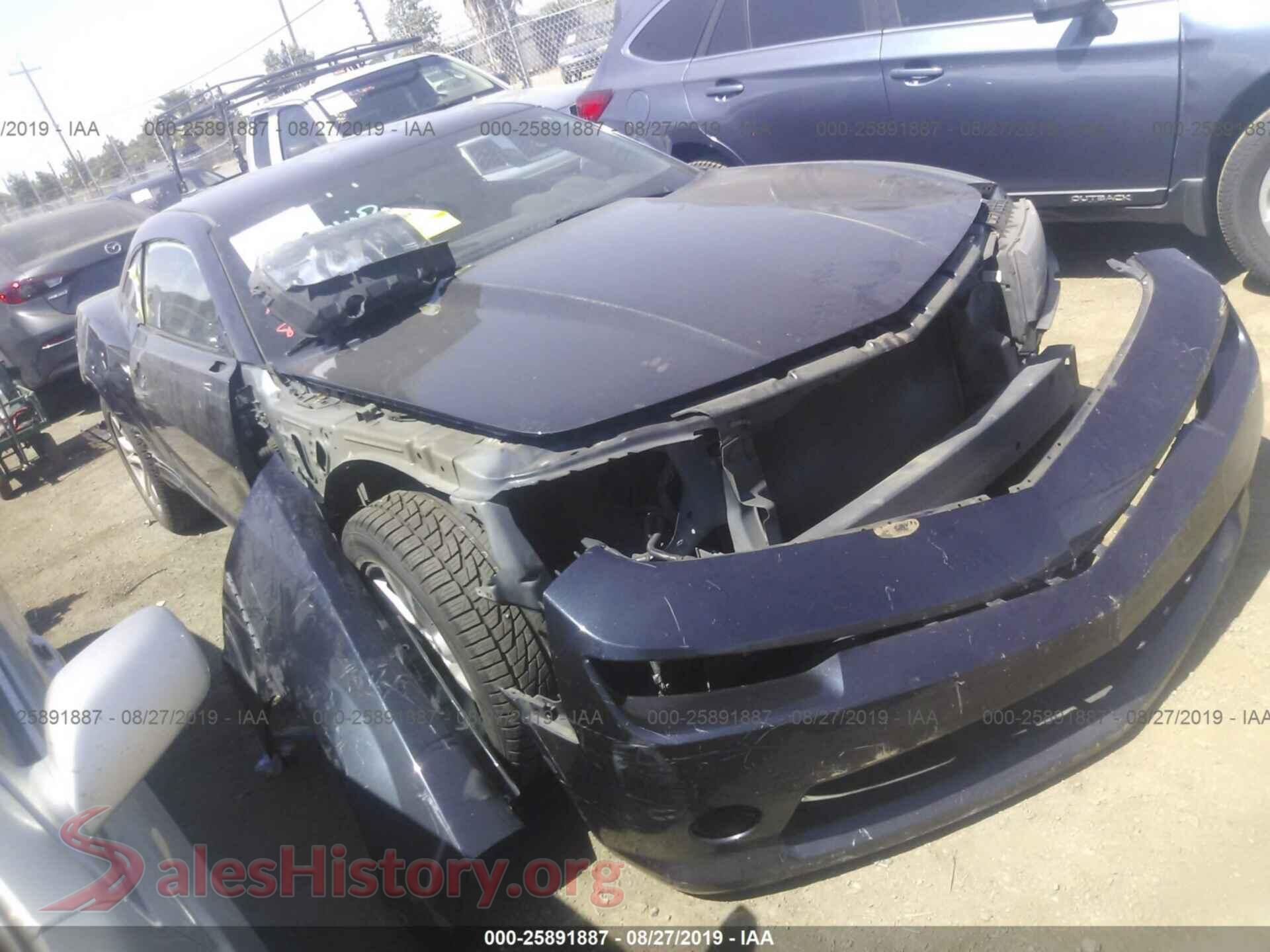 2014 CHEVROLET CAMARO — VIN 2G1FE1E33E9179127