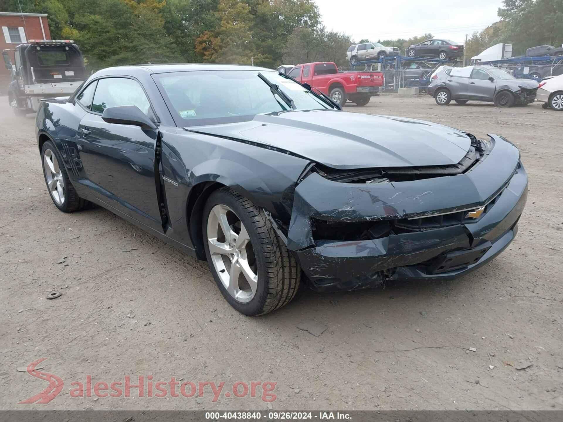 2015 CHEVROLET CAMARO — VIN 2G1FF1E37F9303835