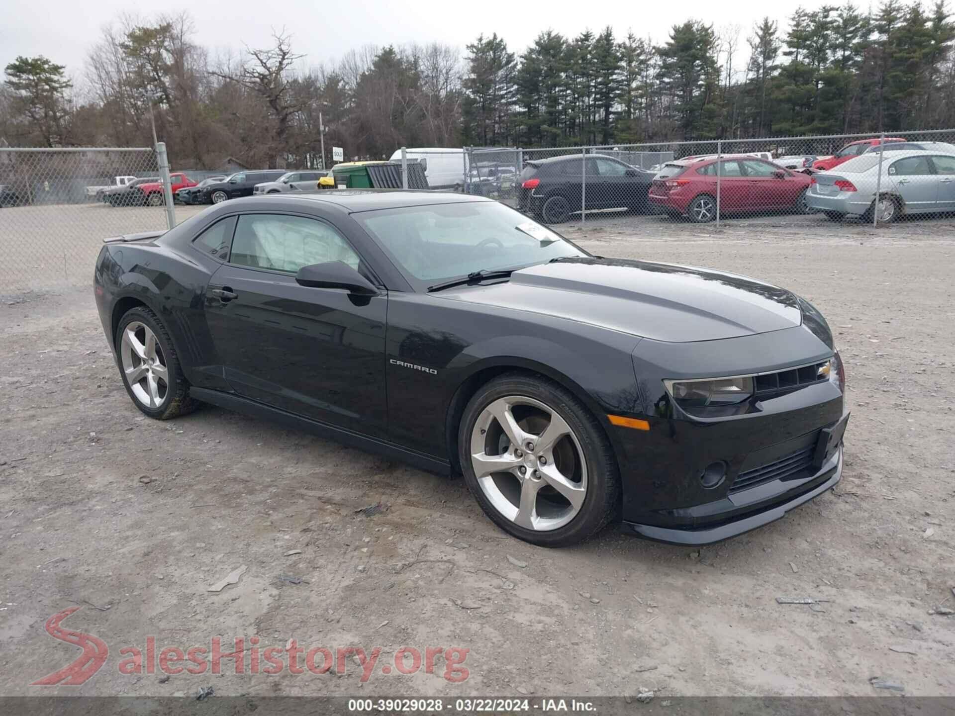 2014 CHEVROLET CAMARO — VIN 2G1FG1E32E9140507