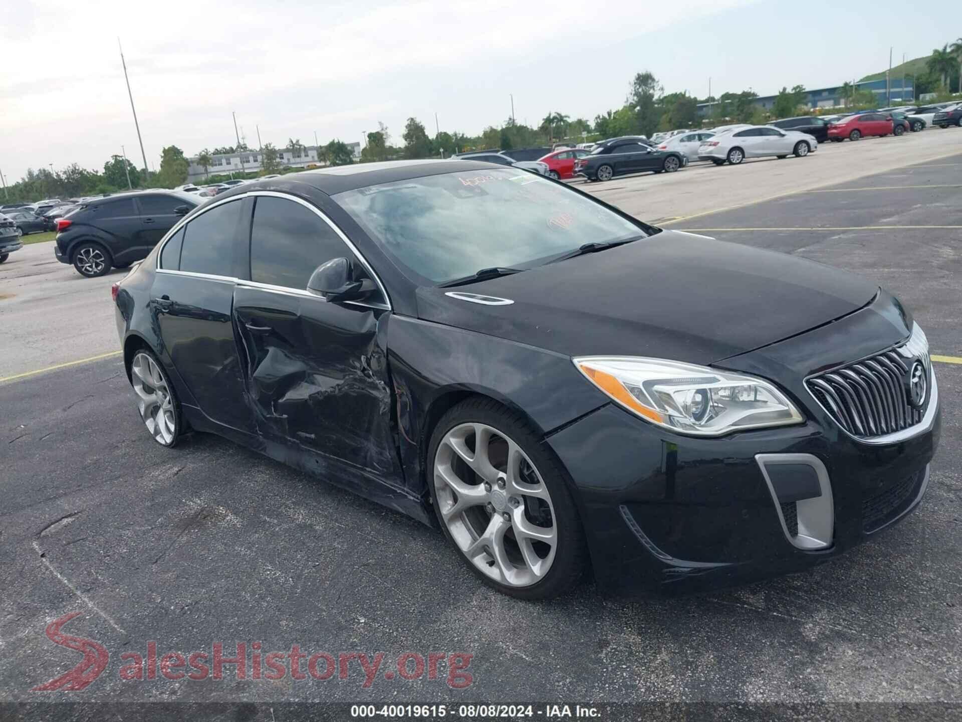 2015 BUICK REGAL — VIN 2G4GT5GX6F9292916