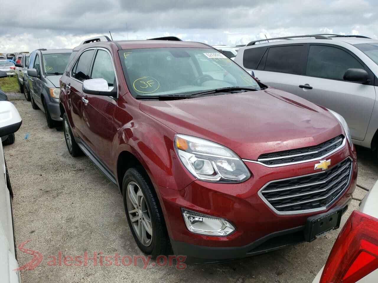 2016 CHEVROLET EQUINOX — VIN 2GNFLGE38G6262872