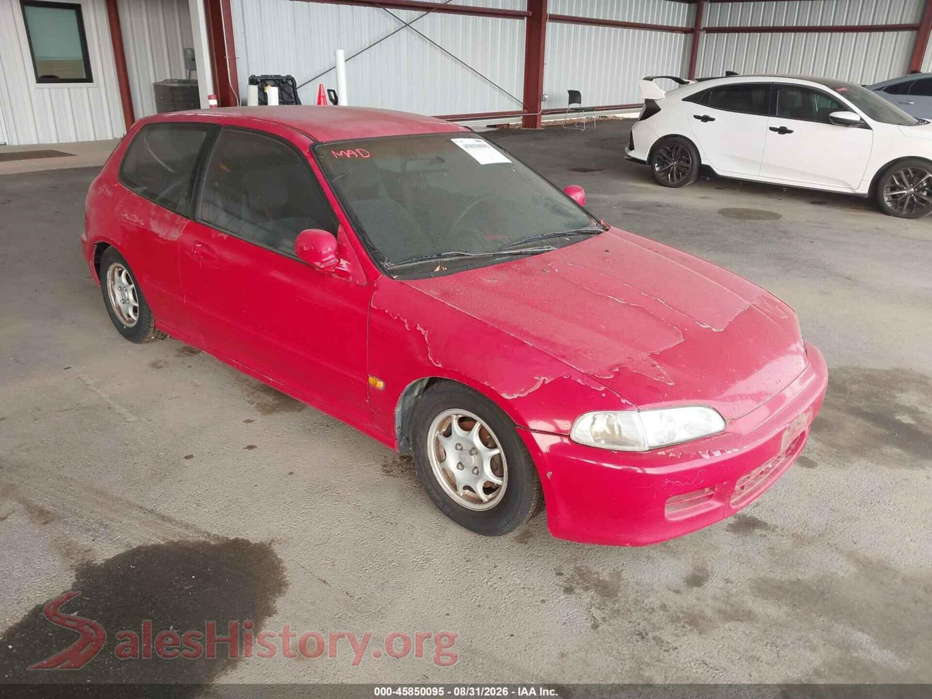 1995 HONDA CIVIC — VIN 2HGEH2371SH506777