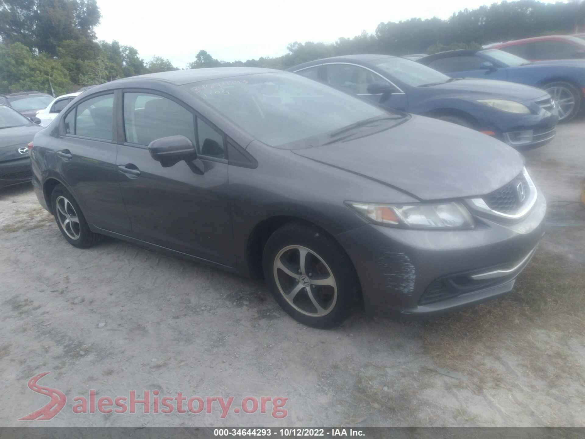 2015 HONDA CIVIC SEDAN — VIN 2HGFB2F73FH547158
