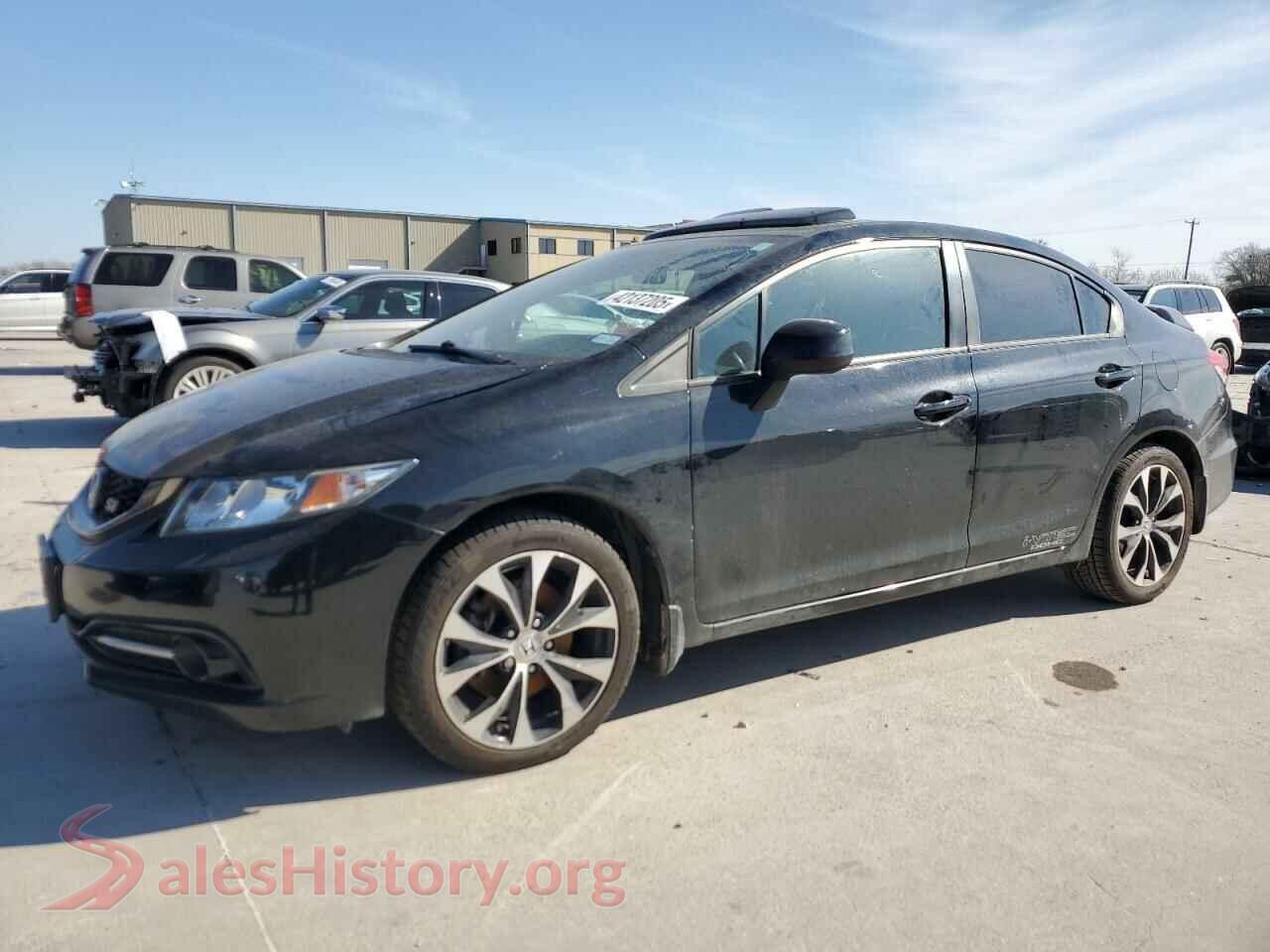 2013 HONDA CIVIC — VIN 2HGFB6E51DH701239