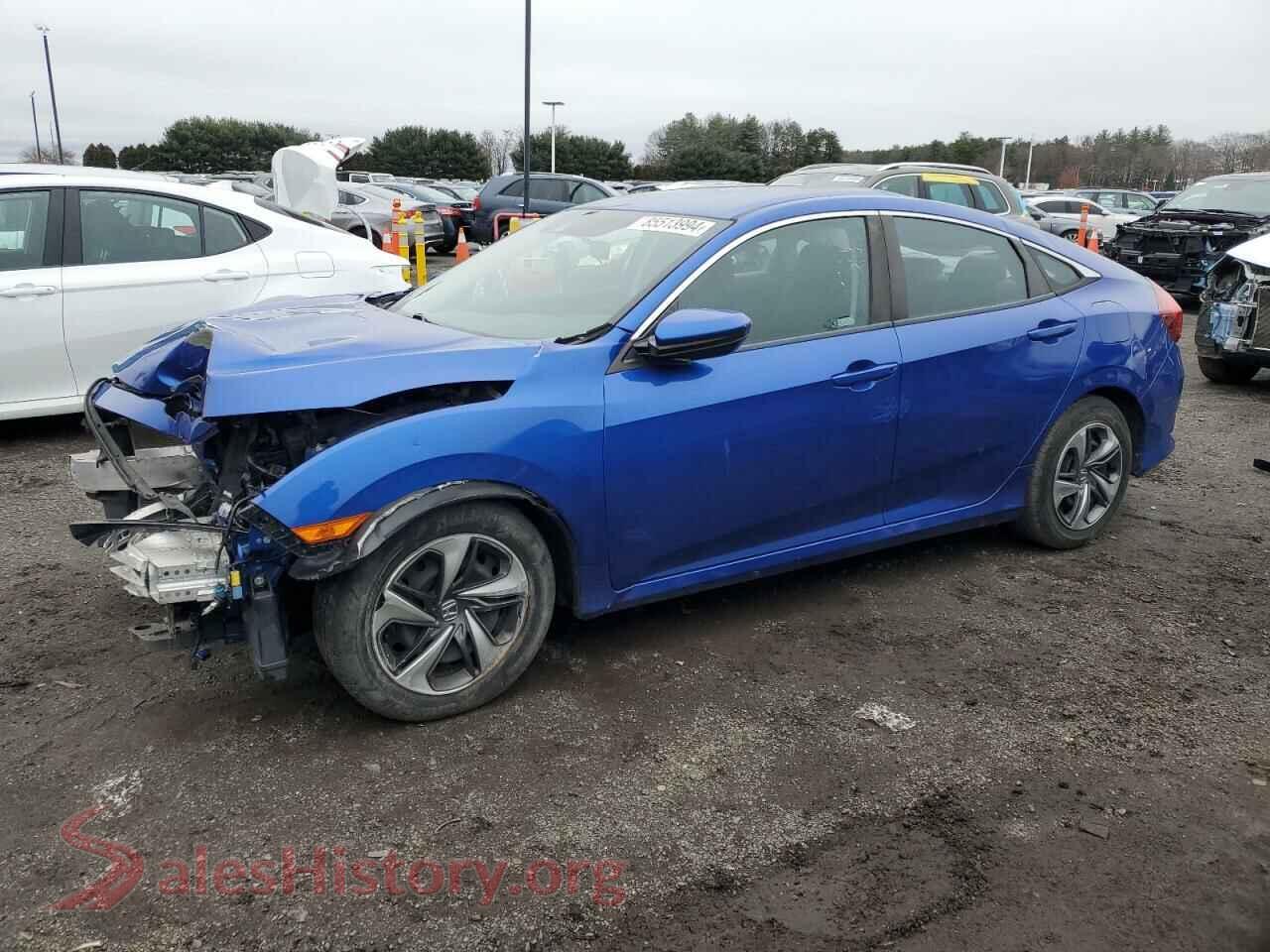 2019 HONDA CIVIC — VIN 2HGFC2F69KH540052