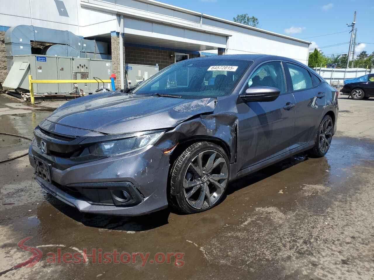 2019 HONDA CIVIC — VIN 2HGFC2F80KH500881