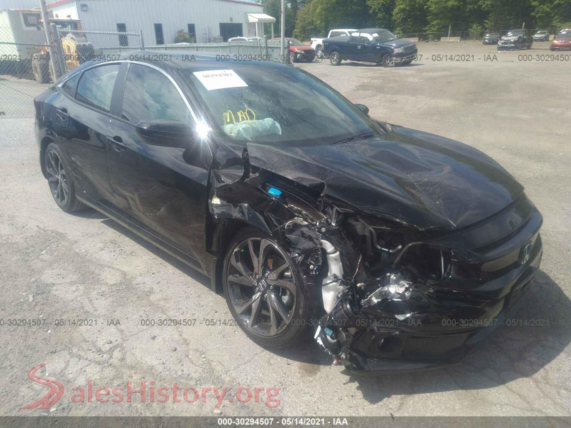 2021 HONDA CIVIC SEDAN — VIN 2HGFC2F88MH515082