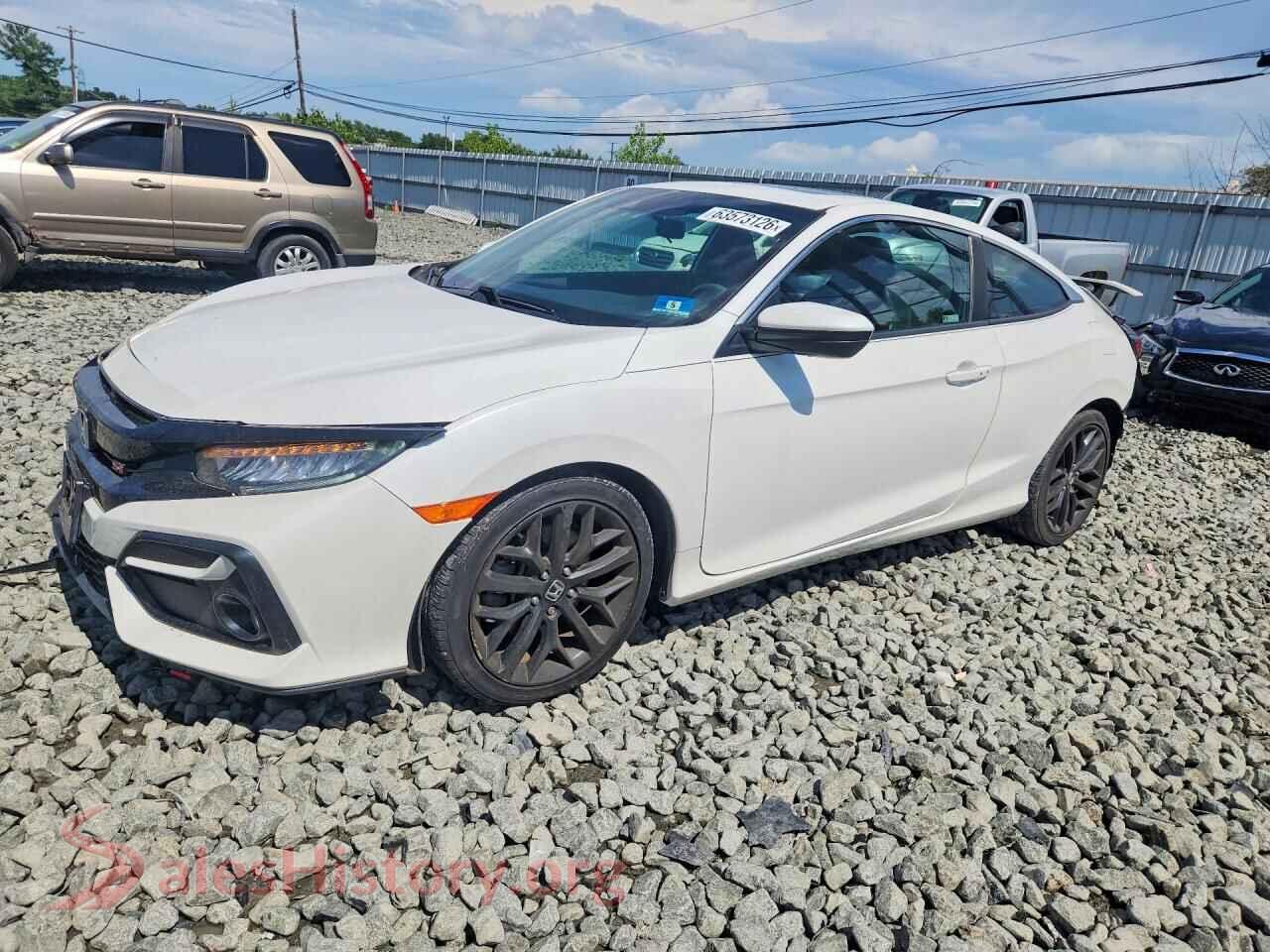 2020 HONDA CIVIC — VIN 2HGFC3A57LH752146