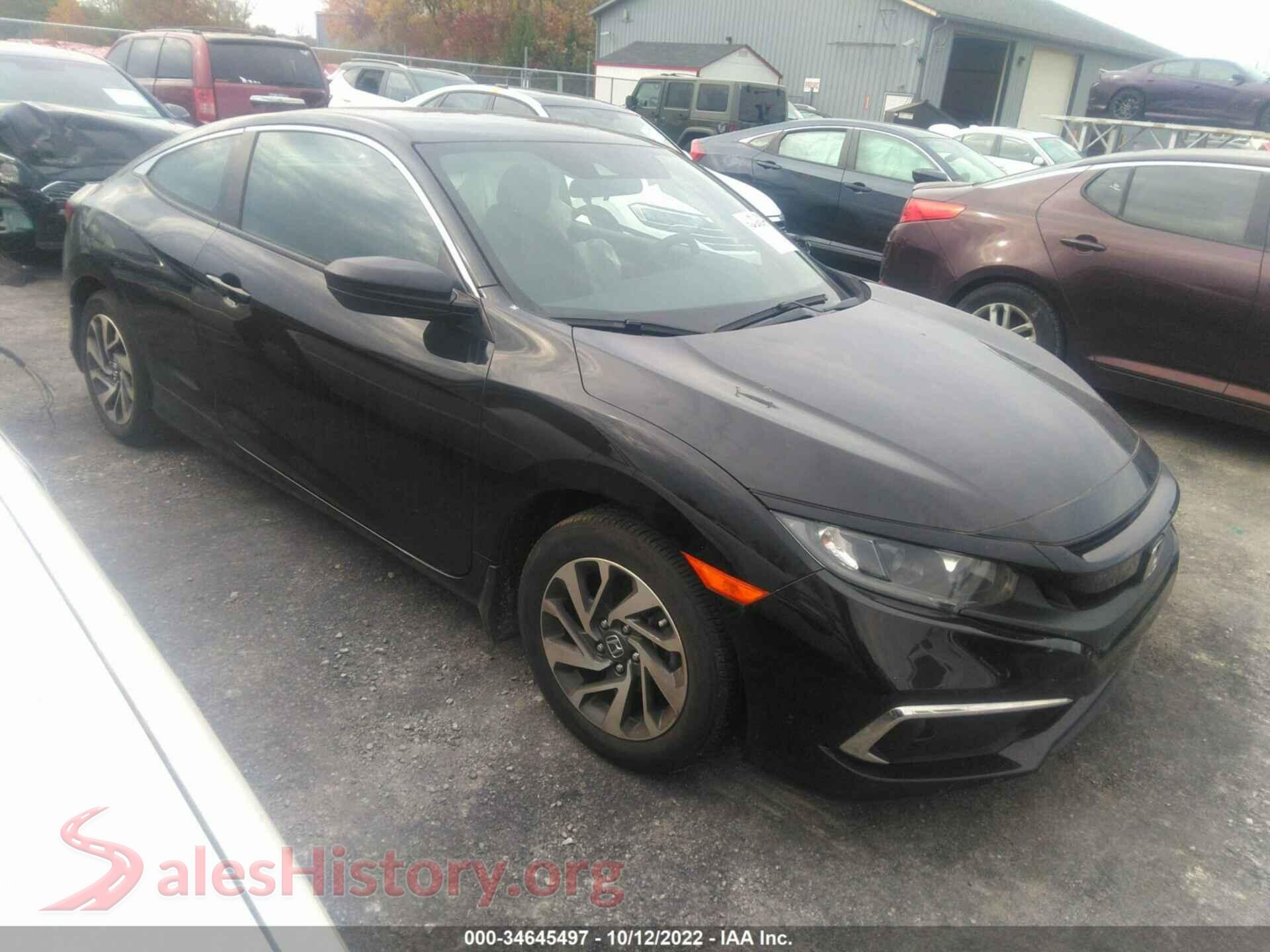 2019 HONDA CIVIC COUPE — VIN 2HGFC4B64KH304250