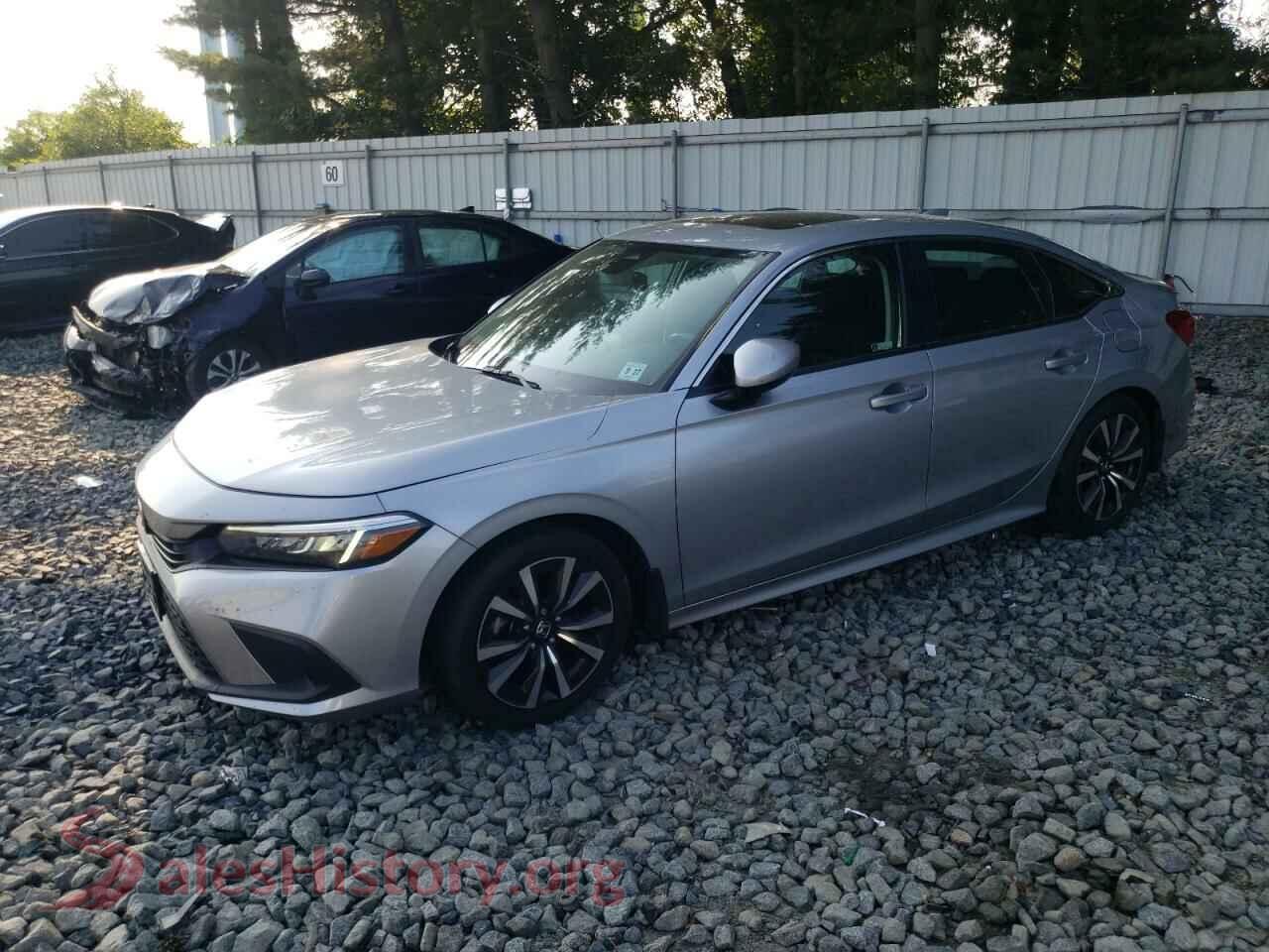 2022 HONDA CIVIC — VIN 2HGFE1F74NH325826