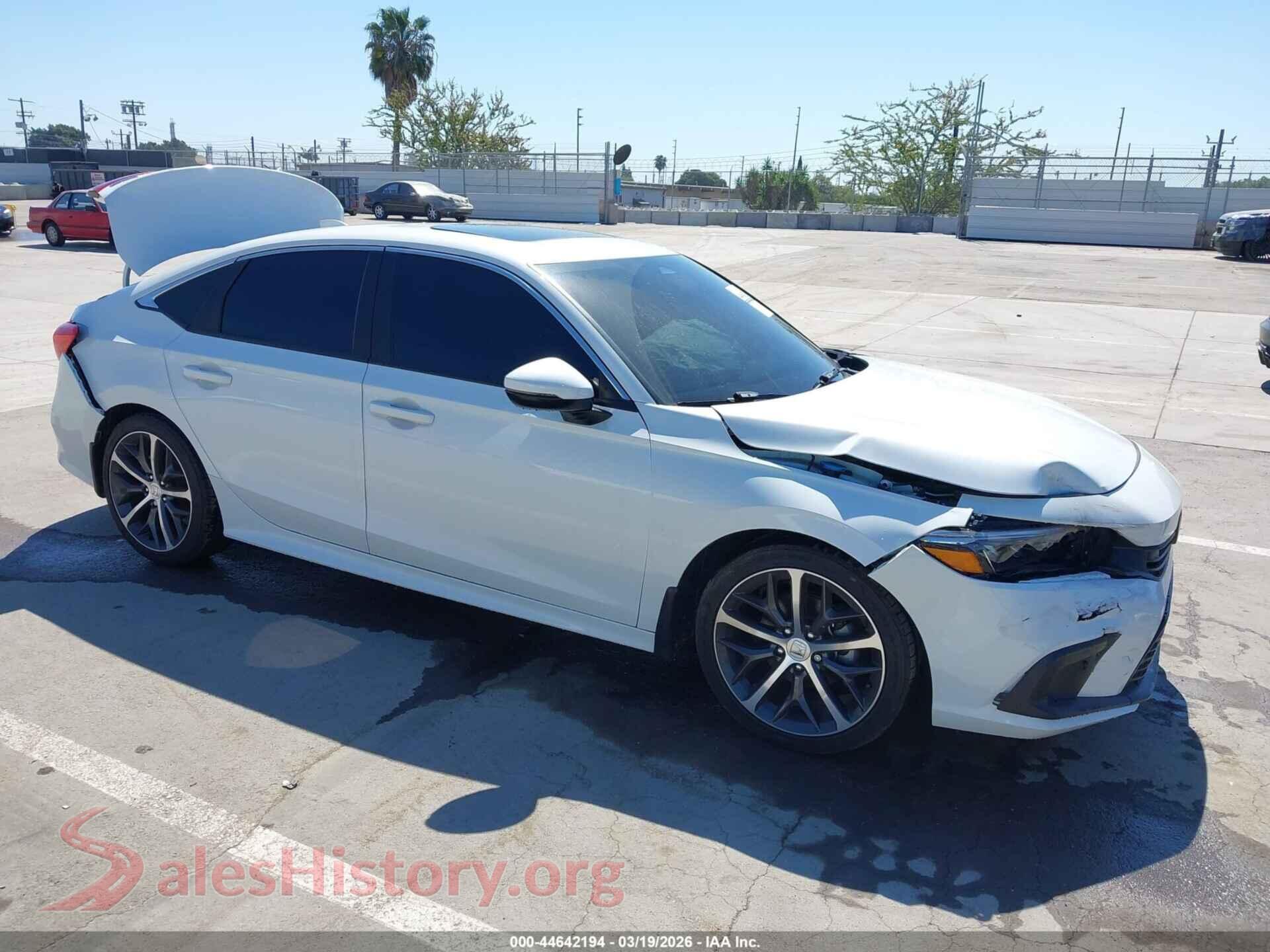 2023 HONDA CIVIC — VIN 2HGFE1F99PH319072