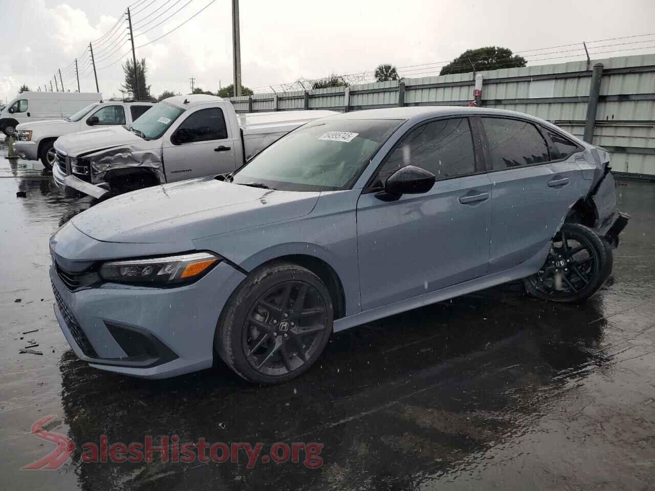 2022 HONDA CIVIC — VIN 2HGFE2F53NH582562