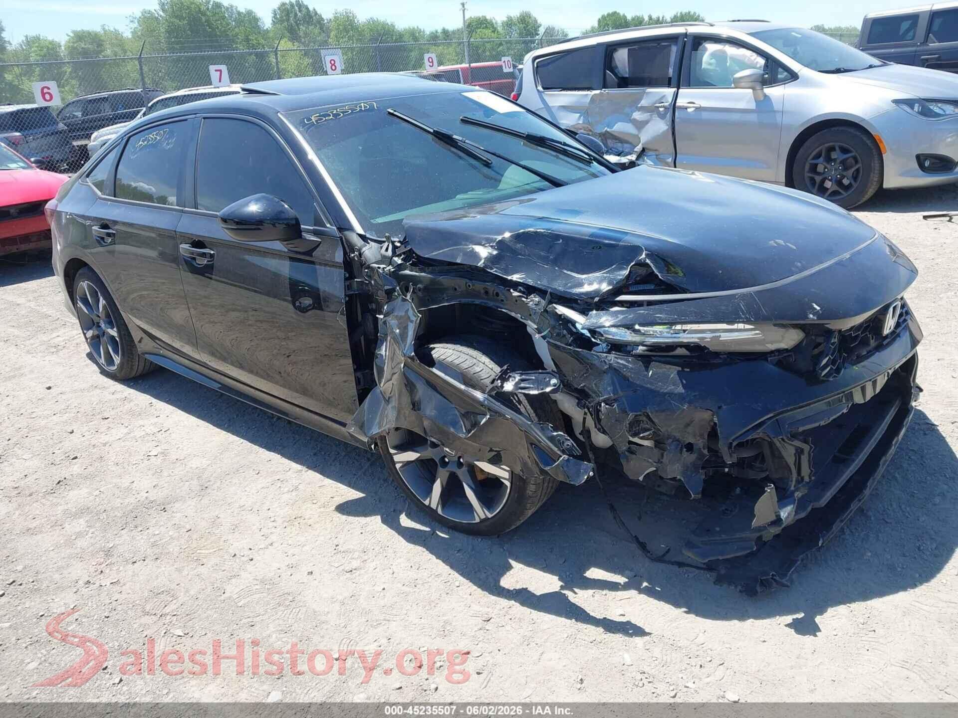 2026 HONDA CIVIC HYBRID — VIN 2HGFE4F85TH322764
