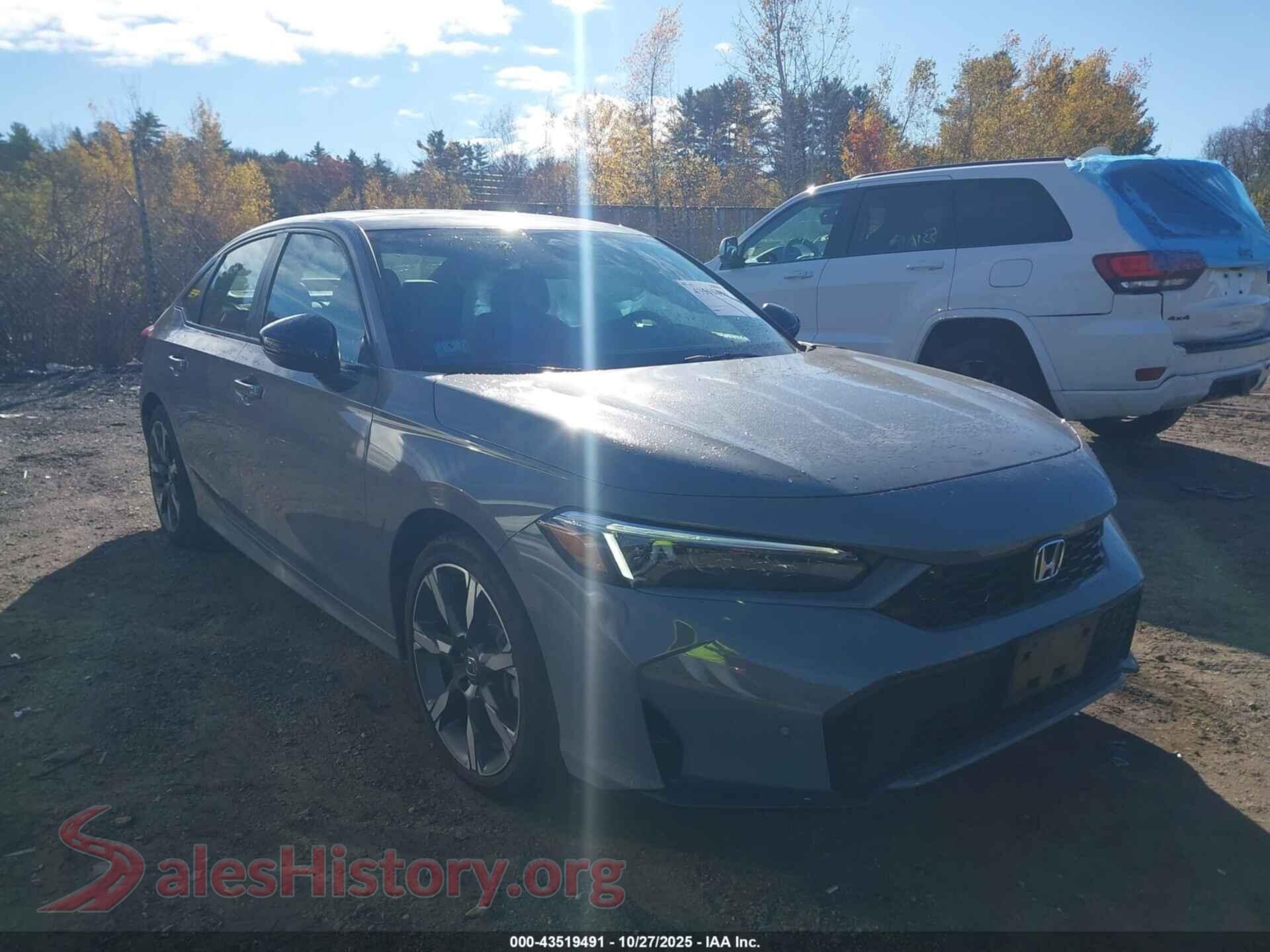 2025 HONDA CIVIC HYBRID — VIN 2HGFE4F88SH339430